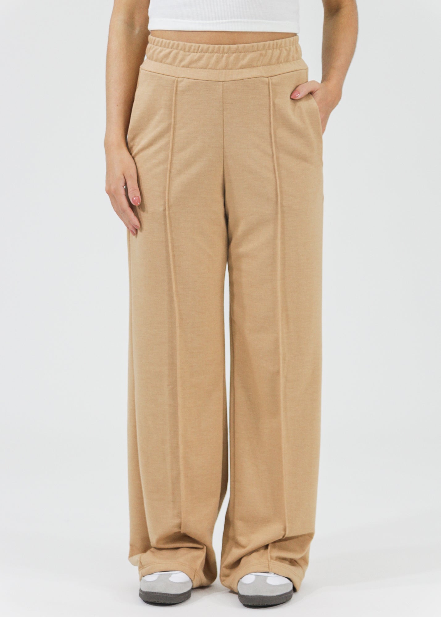 Calça Moletinho Premium - Bege