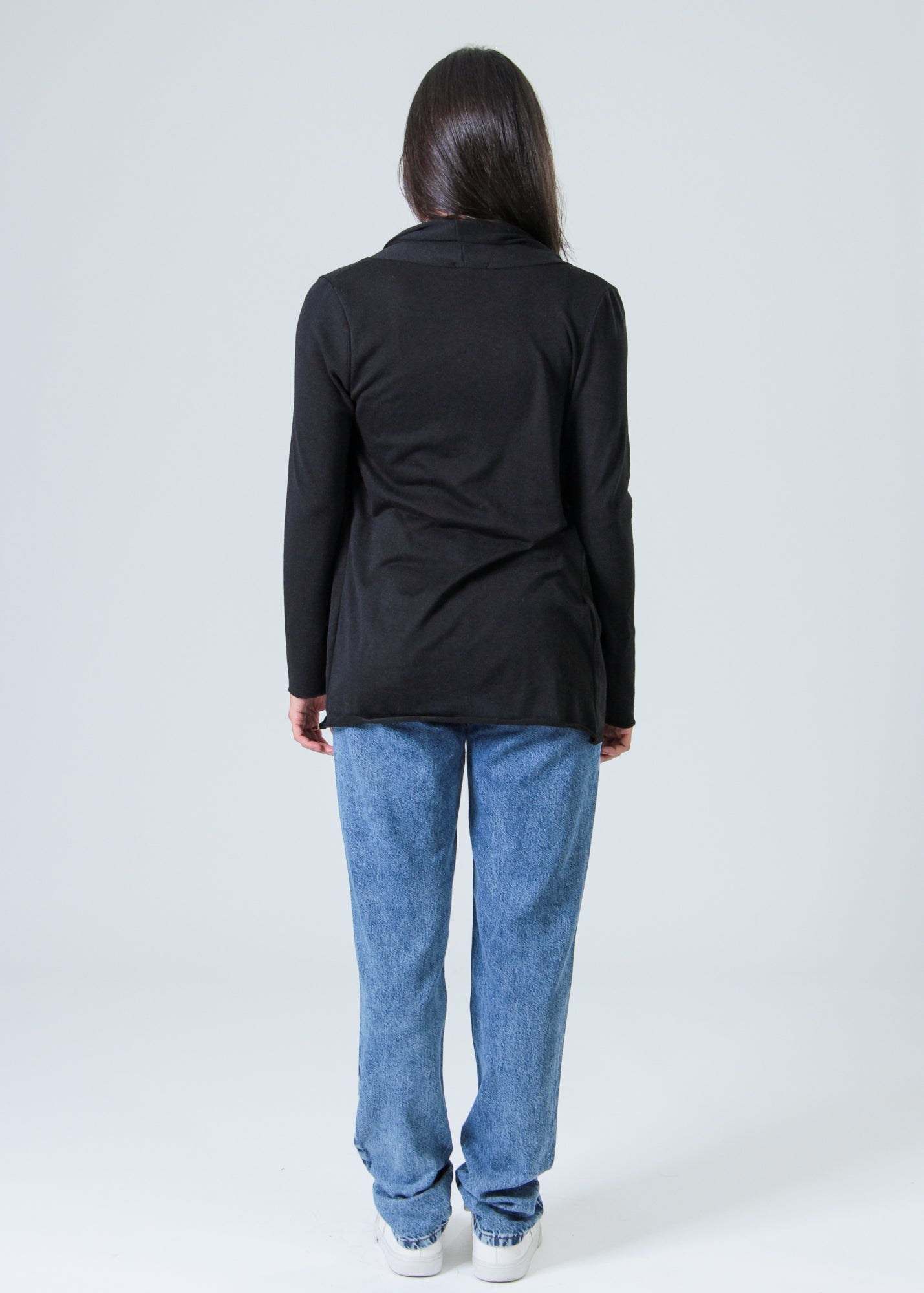 Cardigan Tricô - Preto