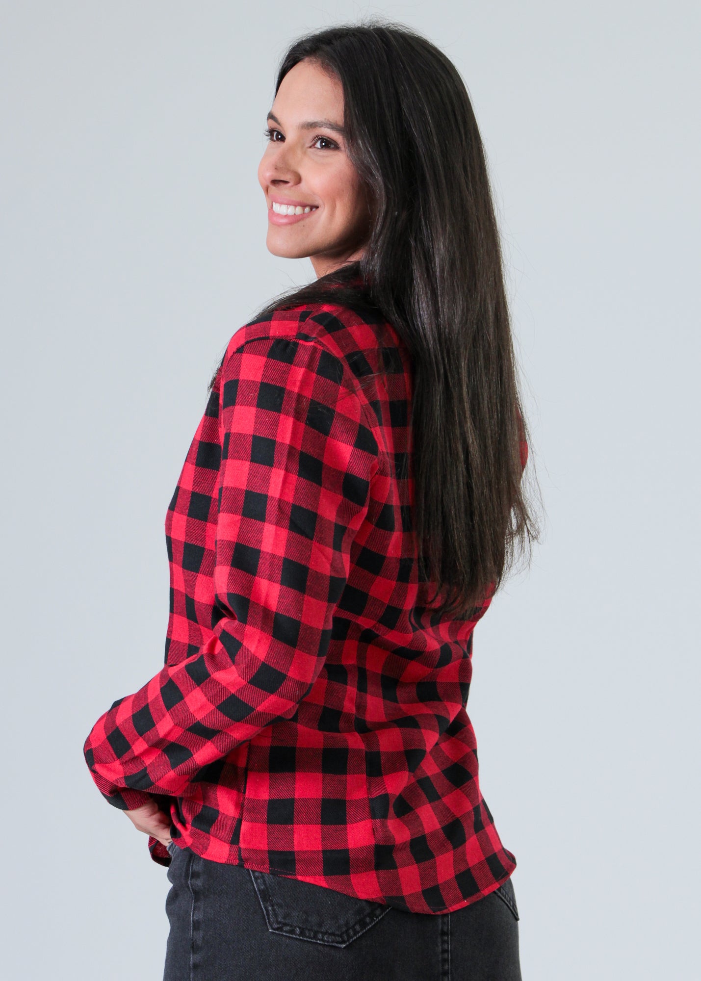 Camisa Xadrez - Vermelha