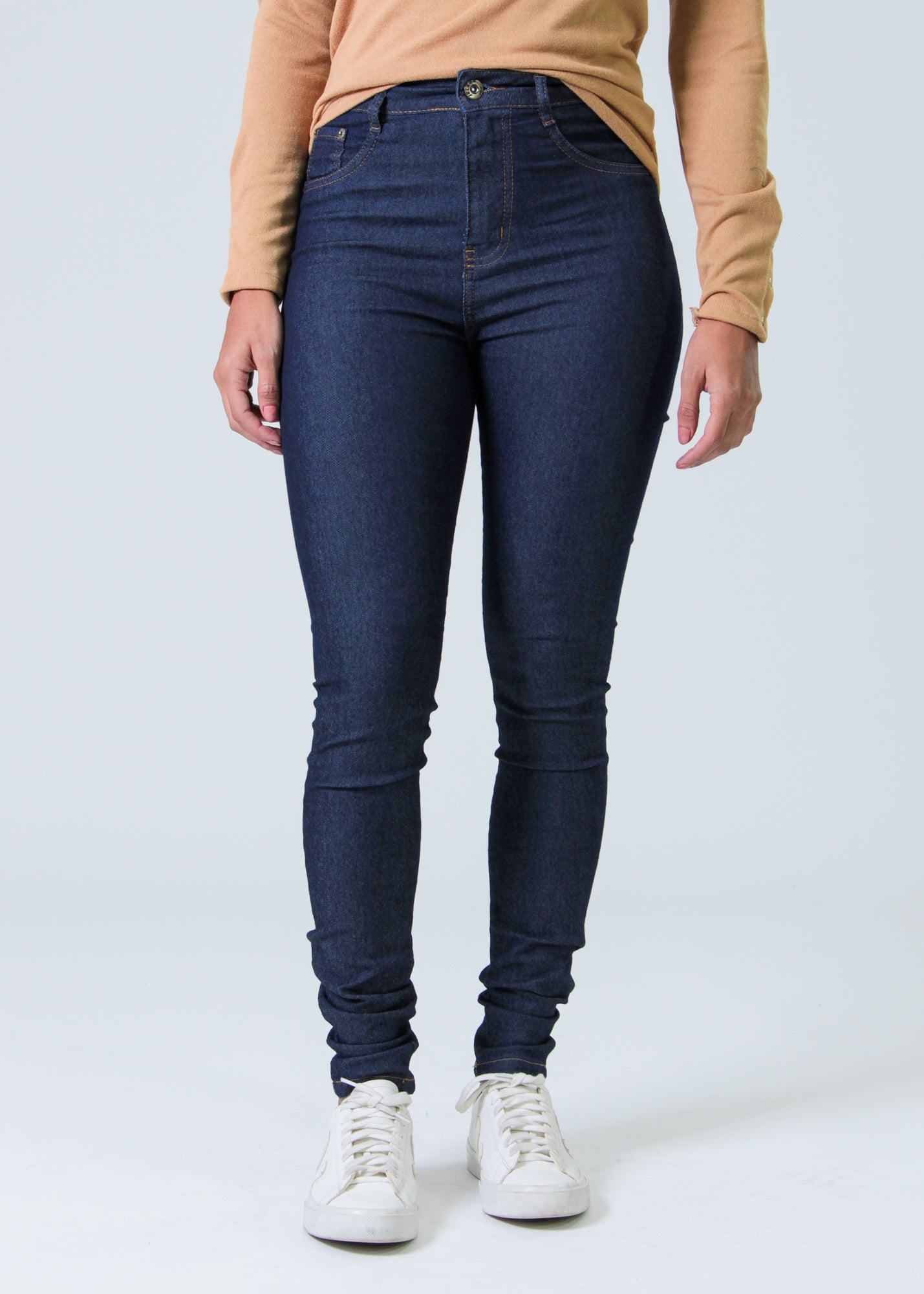 Calça Jeans Skinny - Escura