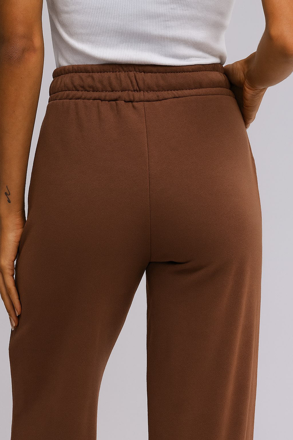 Calça Moletinho Premium - Marrom