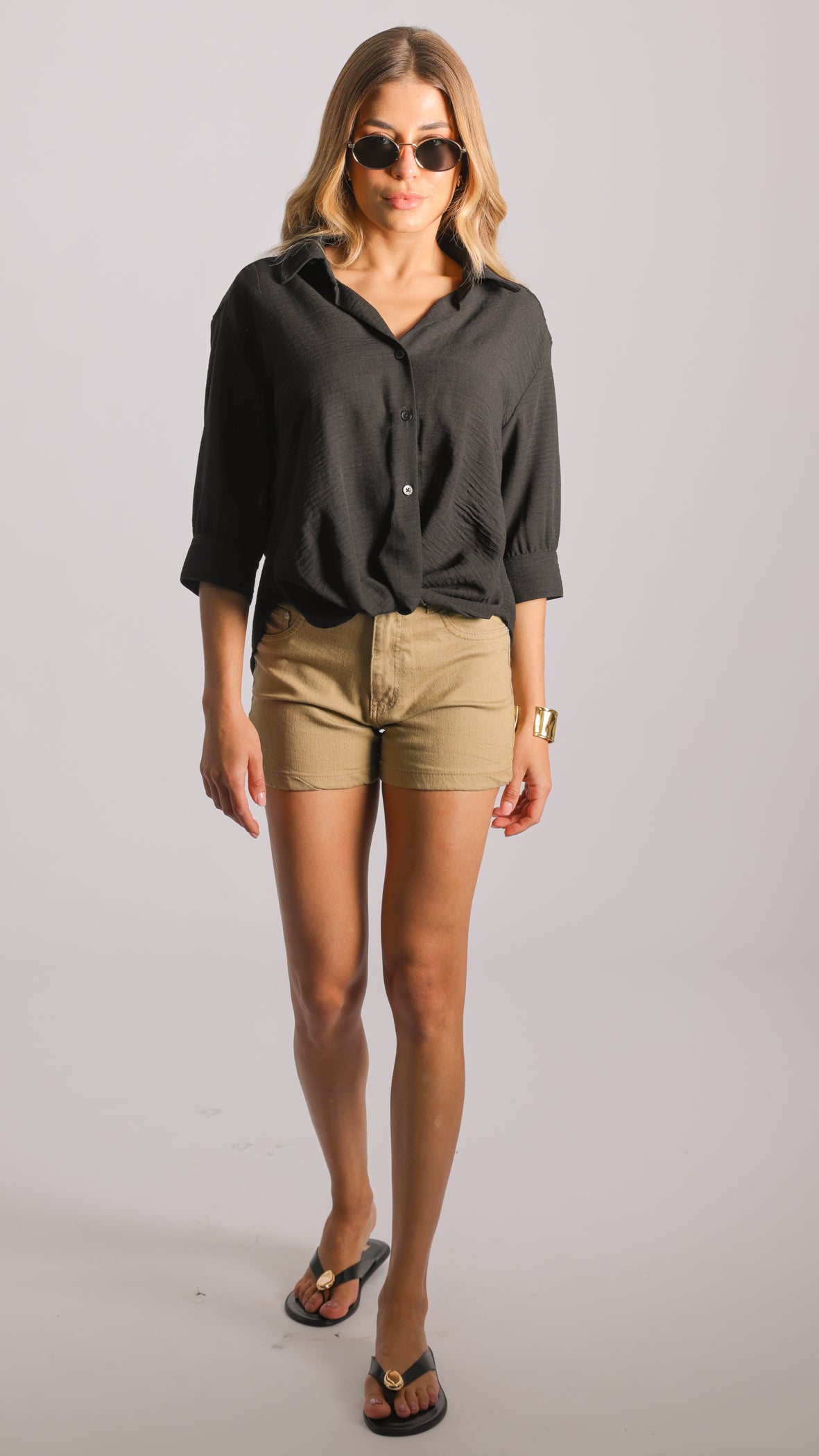 Camisa Italiana - Preta