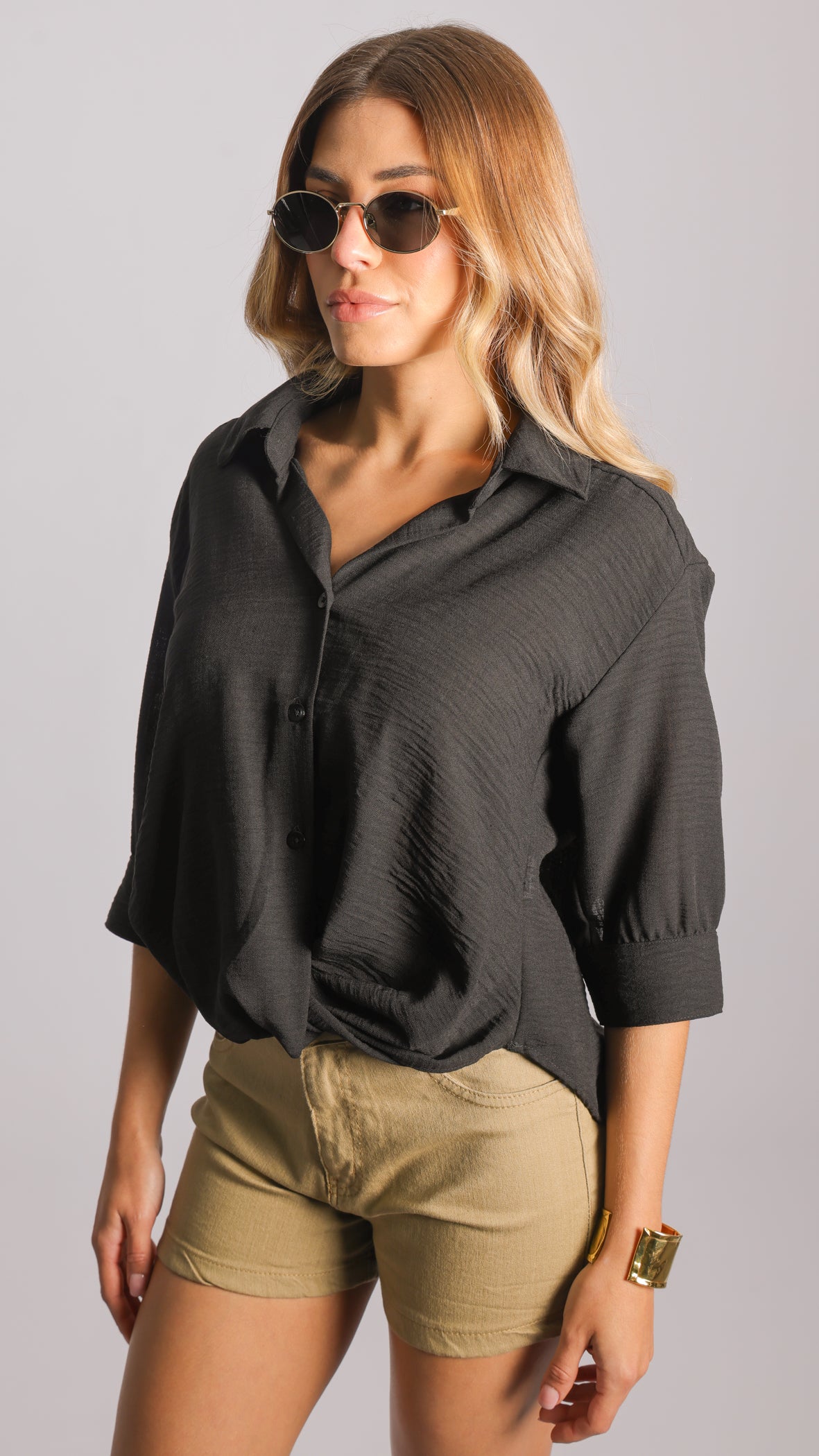 Camisa Italiana - Preta