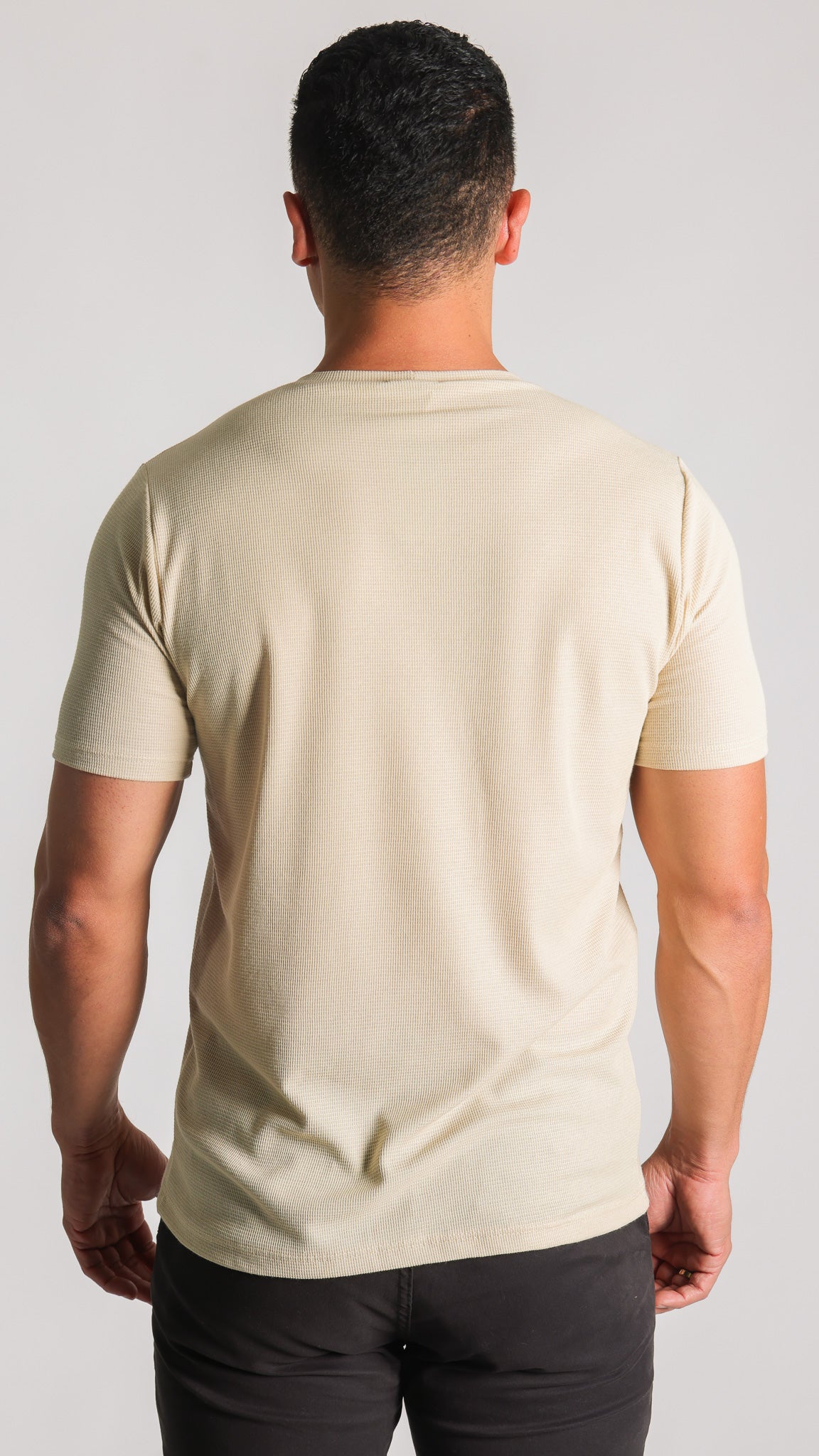 Camiseta Tricô Diamond - Bege