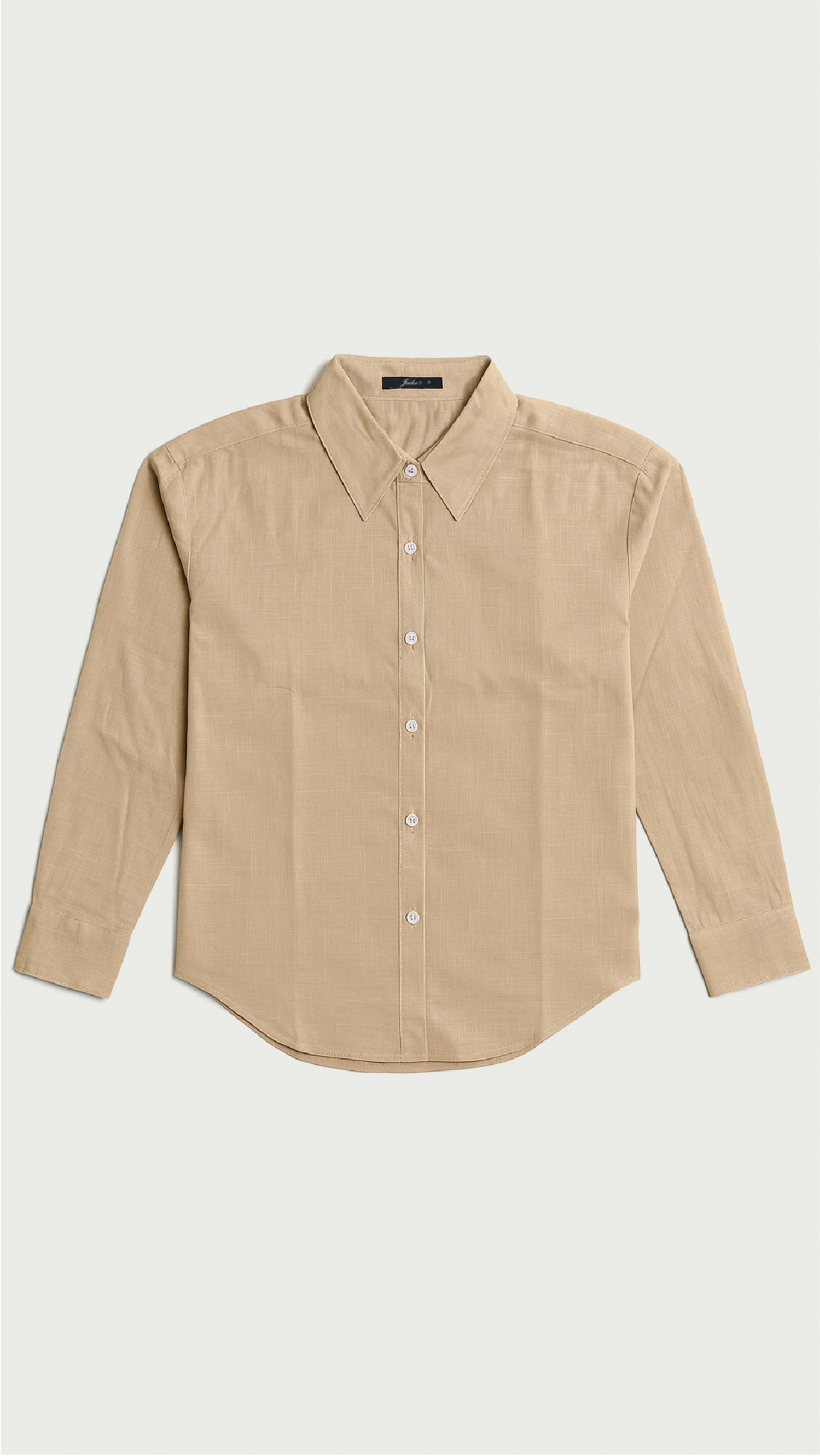 Camisa Manga Longa - Bege