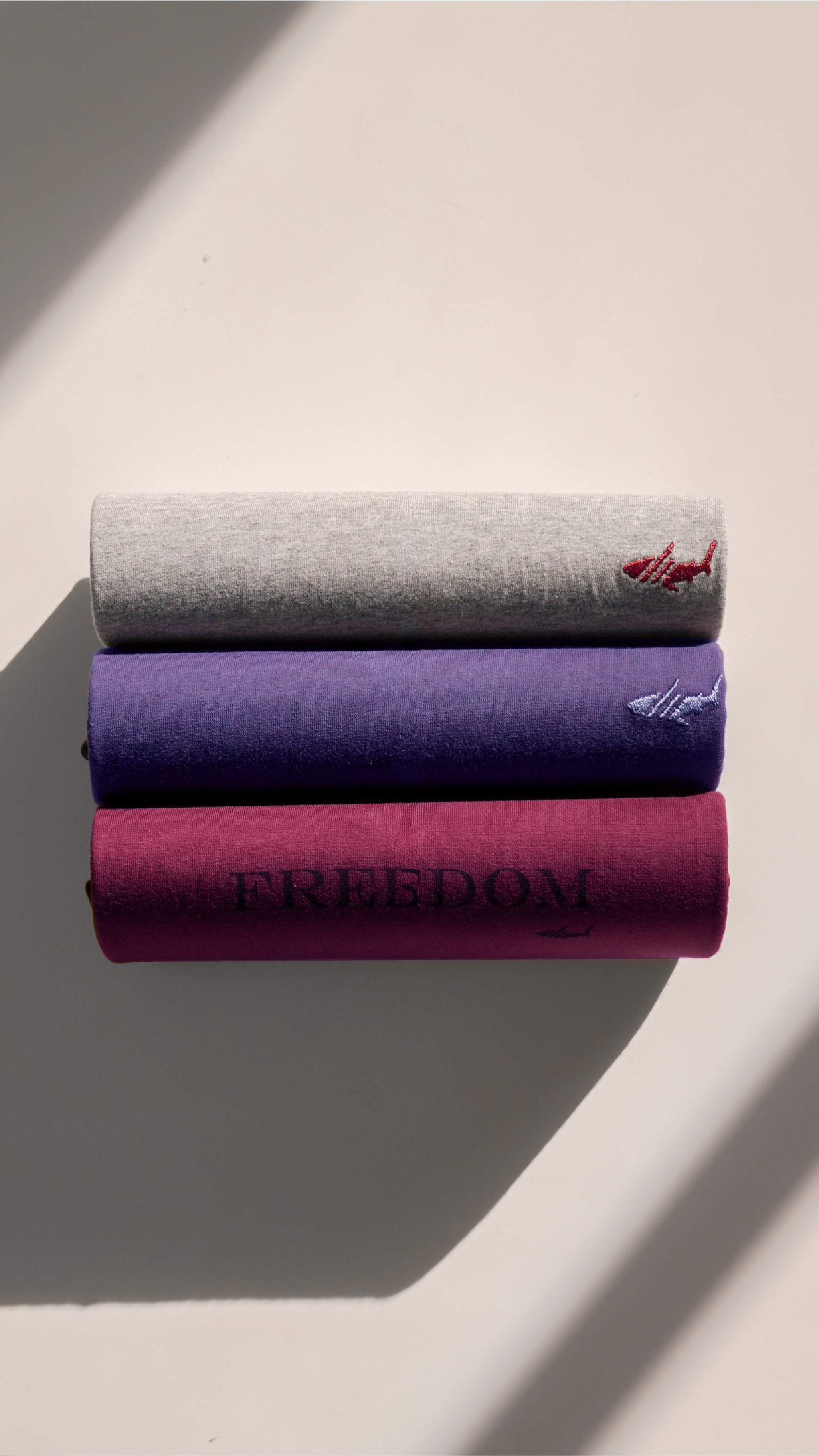 KIT - FREEDOM | 3 CAMISETAS MISTAS