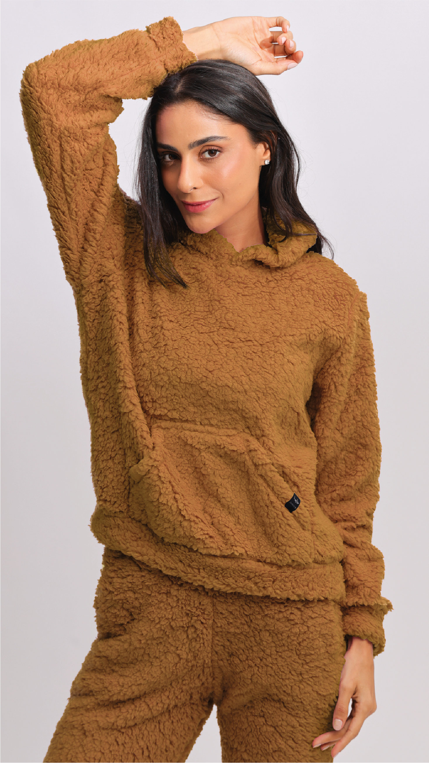 Canguru Sherpa - Marrom