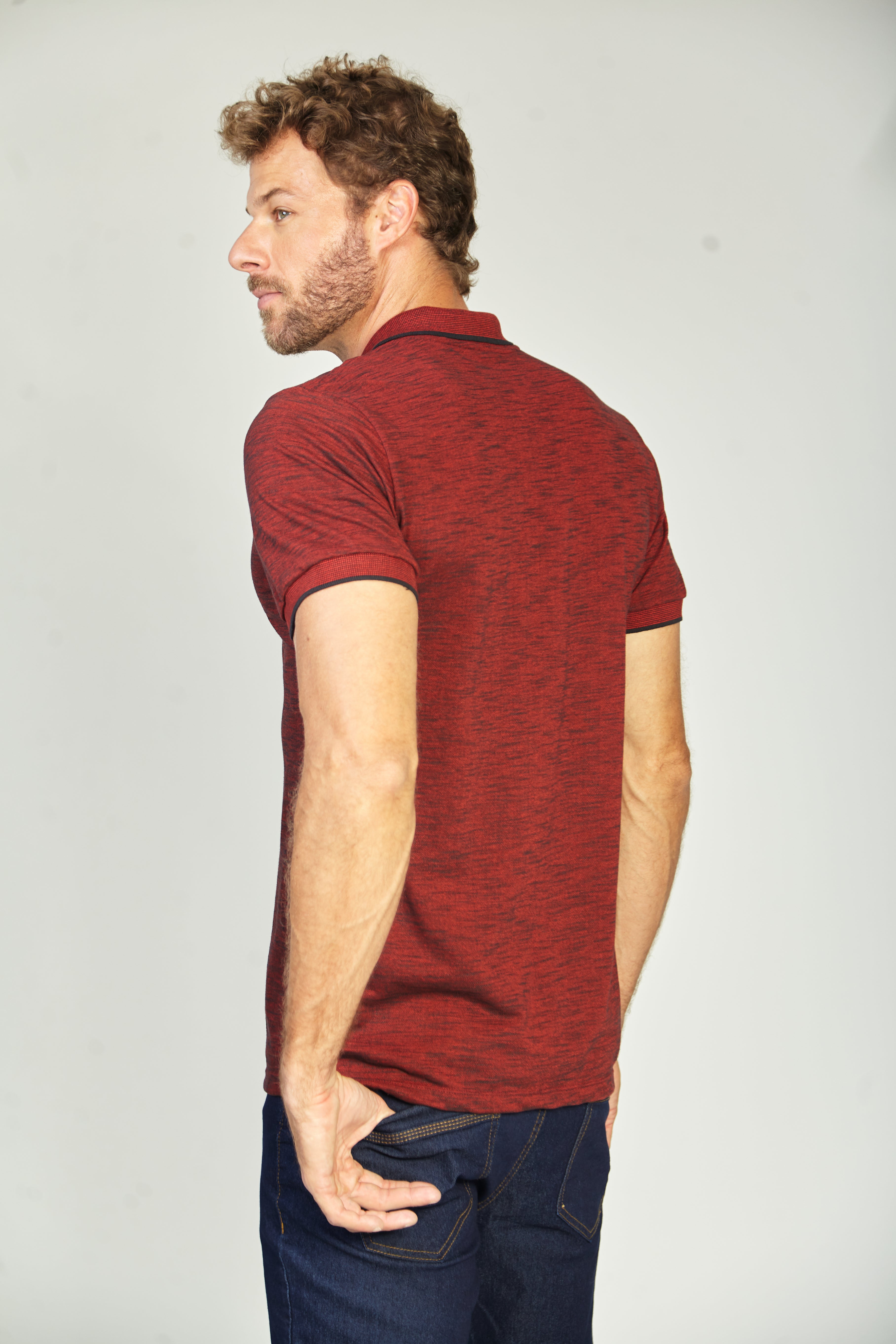 Camisa Polo Flamê - Bordô