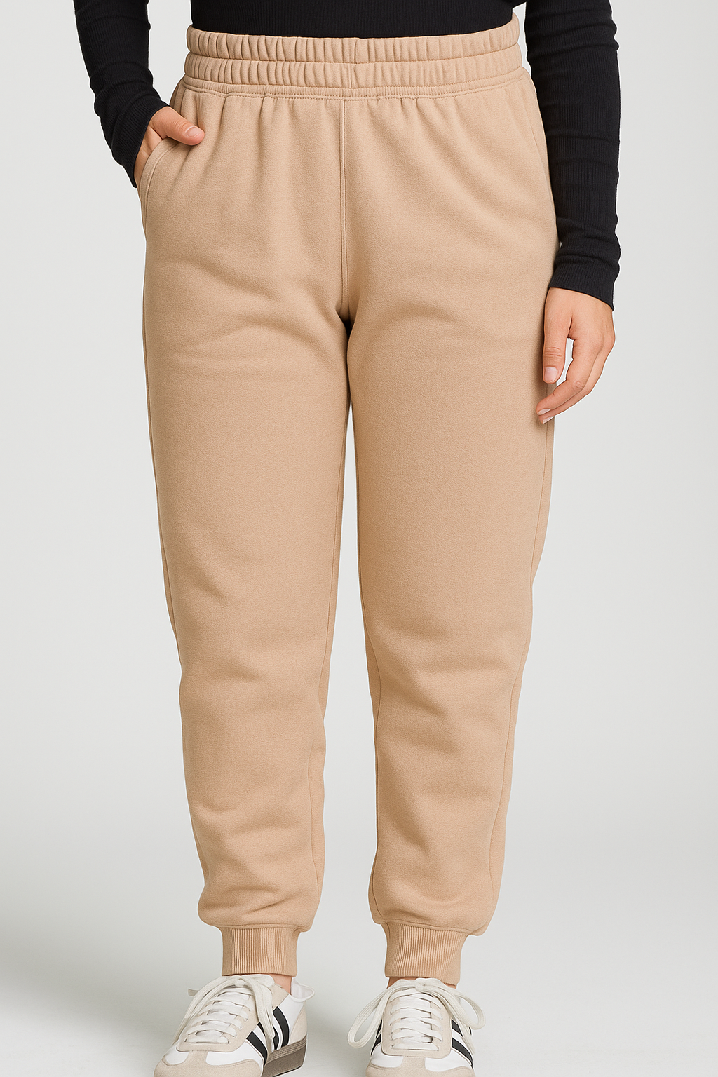 Calça Moletom Premium - Bege