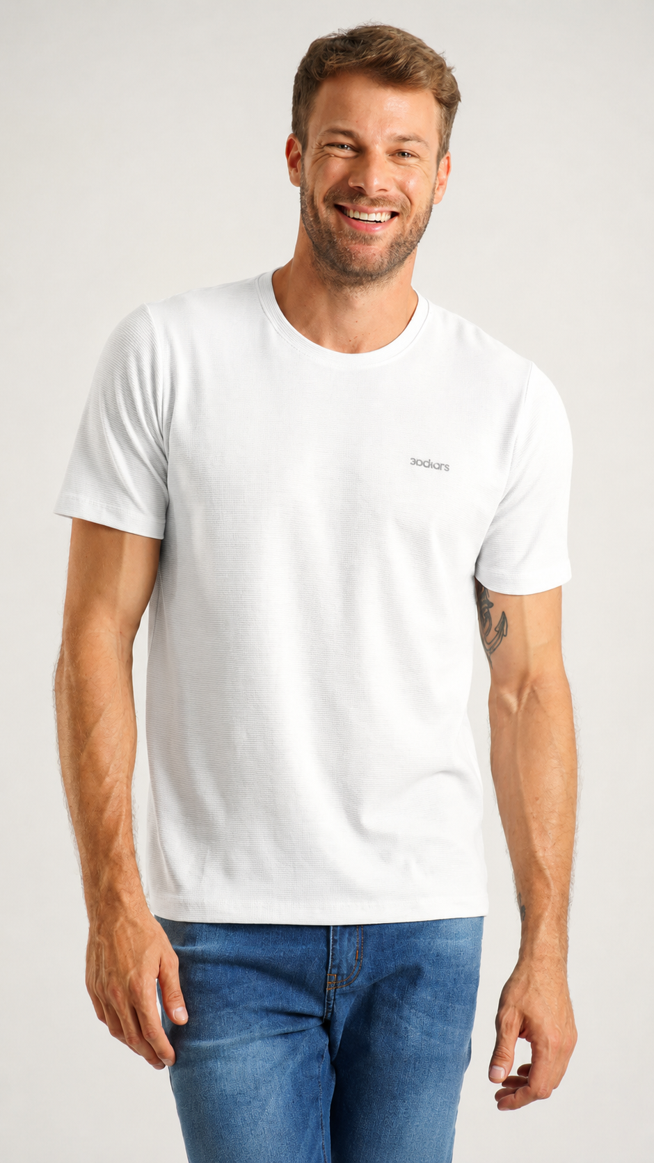 Camiseta Tricô Diamond - Branca