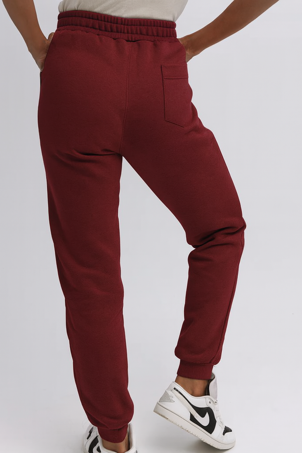 Calça Moletom Premium - Bordô