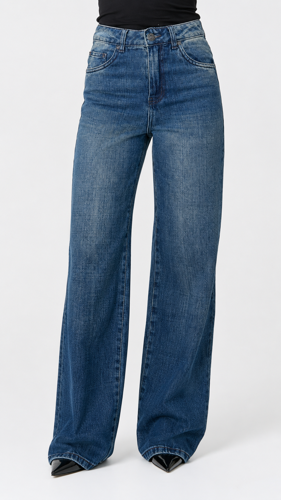 Calça Jeans Reta - Clara