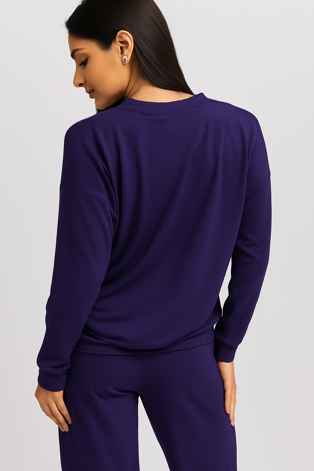 Blusa Moletinho Premium Careca - Azul Marinho