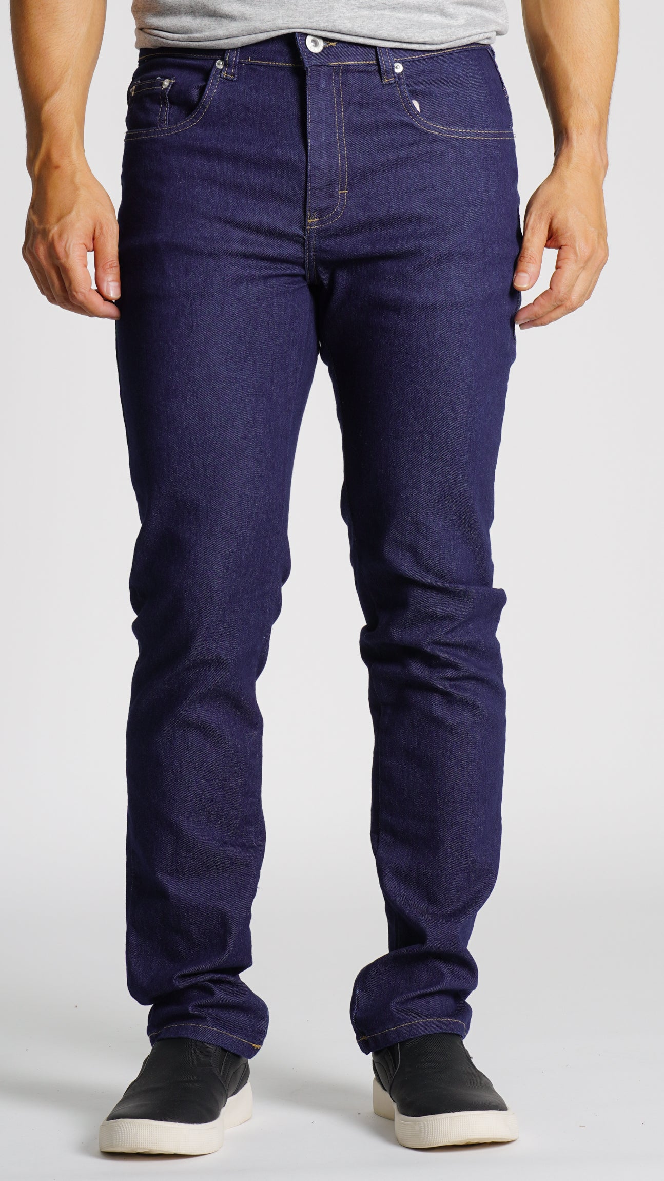 Calça Jeans - Escura Linha Caramelo