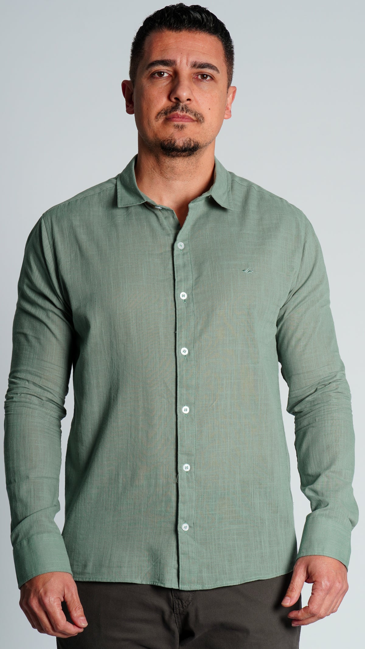 Camisa Manga Longa - Verde