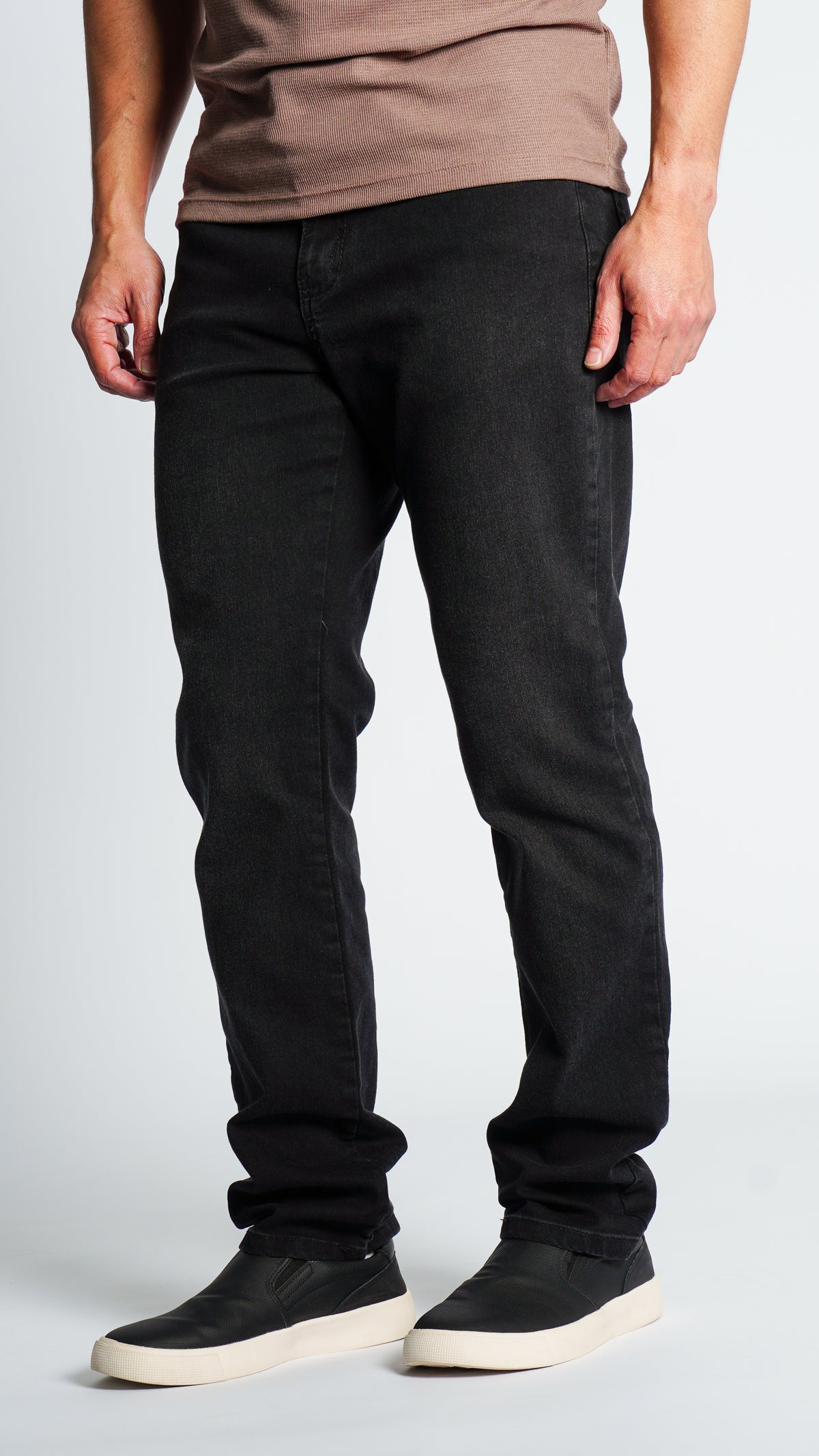 Calça Jeans - Preta Estonada