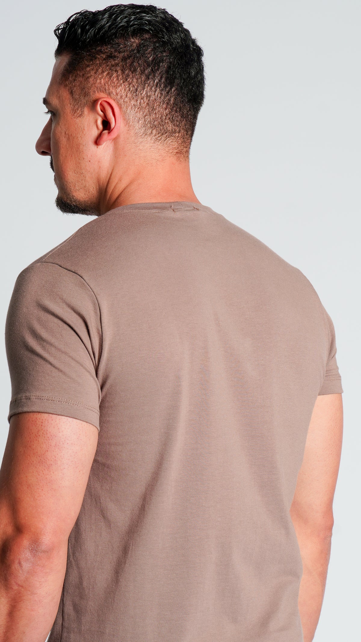 Camiseta Slim Gold - Bege