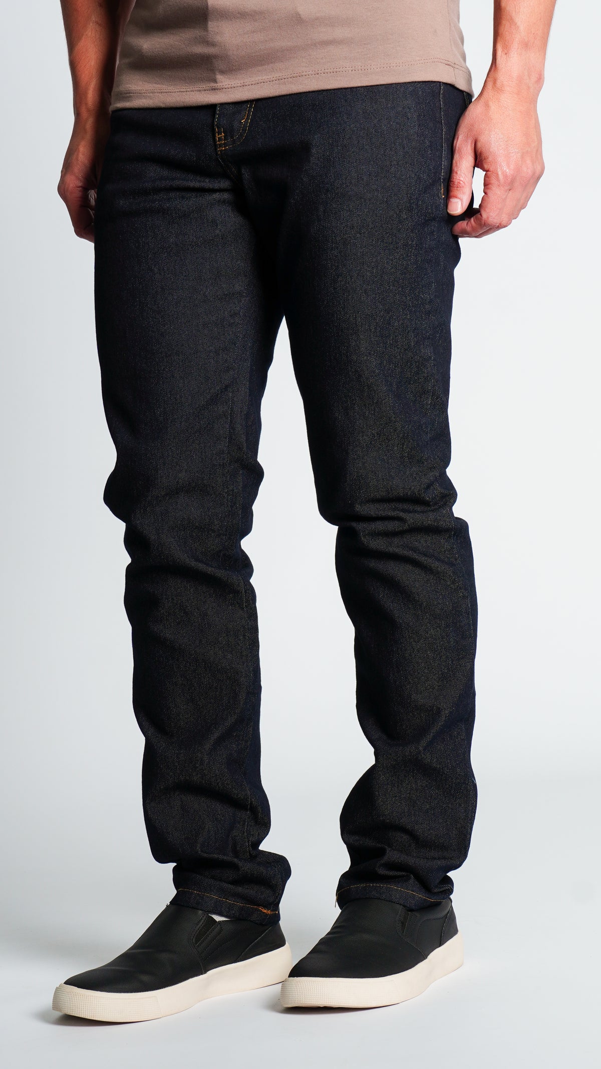 Calça Jeans - Escura Linha Caramelo