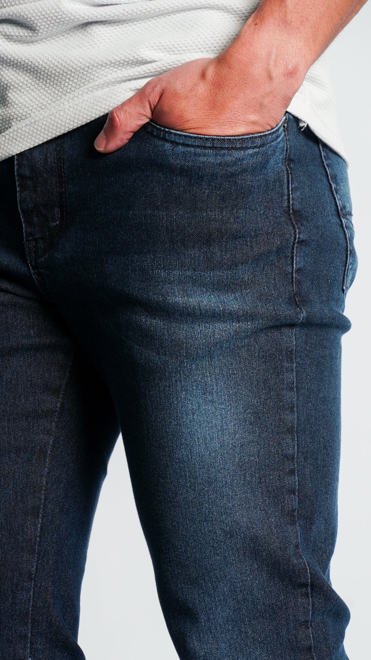 Calça Jeans - Escura Azul