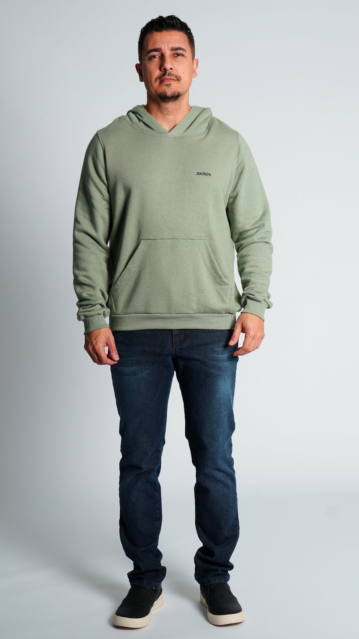 Moletom Canguru Premium - Verde Militar