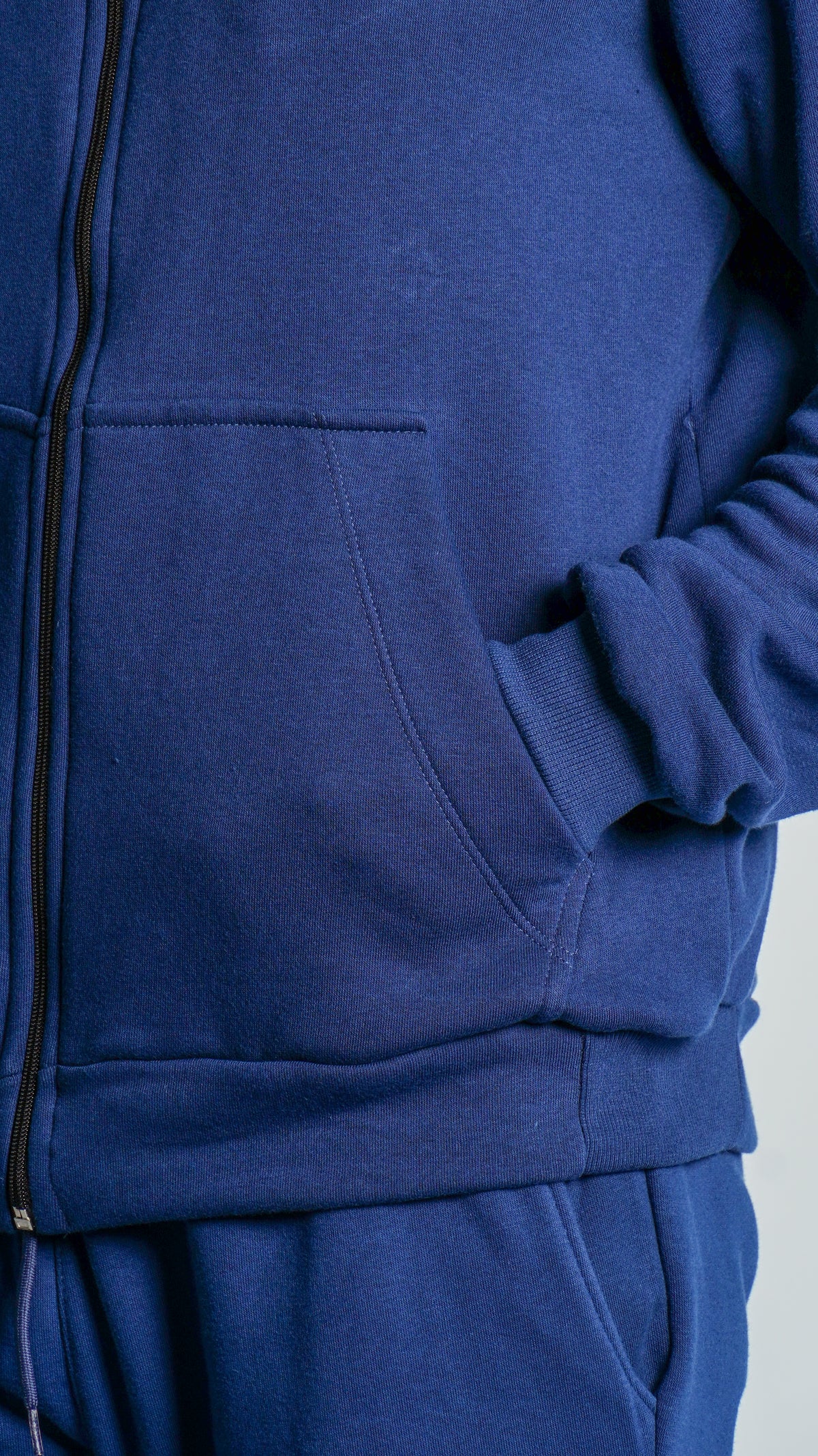 Jaqueta Moletom Premium - Azul