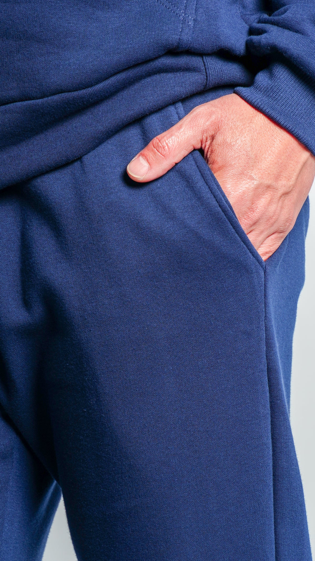 Calça Moletom Premium - Azul Marinho
