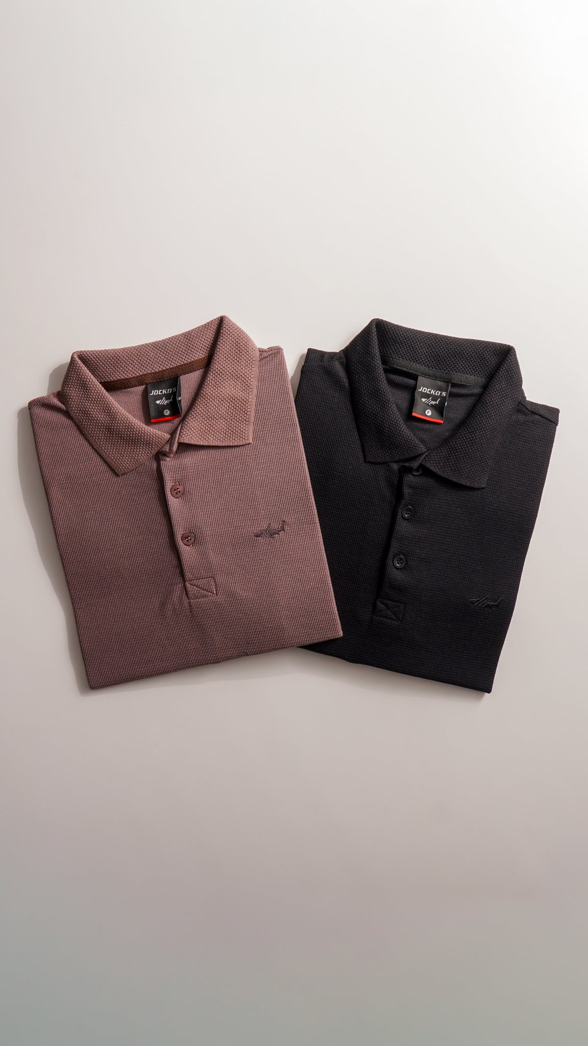 KIT - PARÁ | 2 POLOS TRICÔ JACQUARD