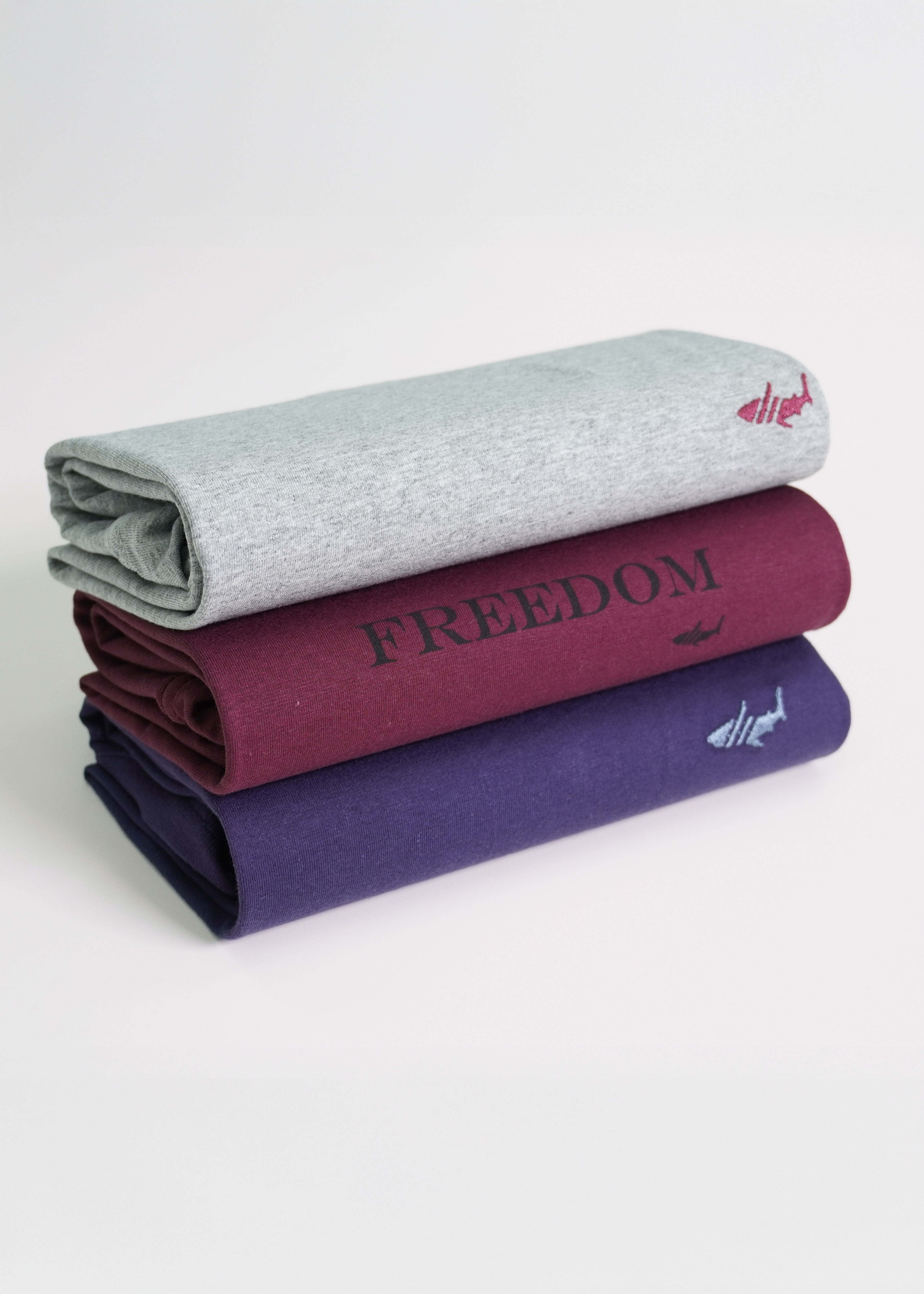 KIT - FREEDOM | 3 CAMISETAS MISTAS