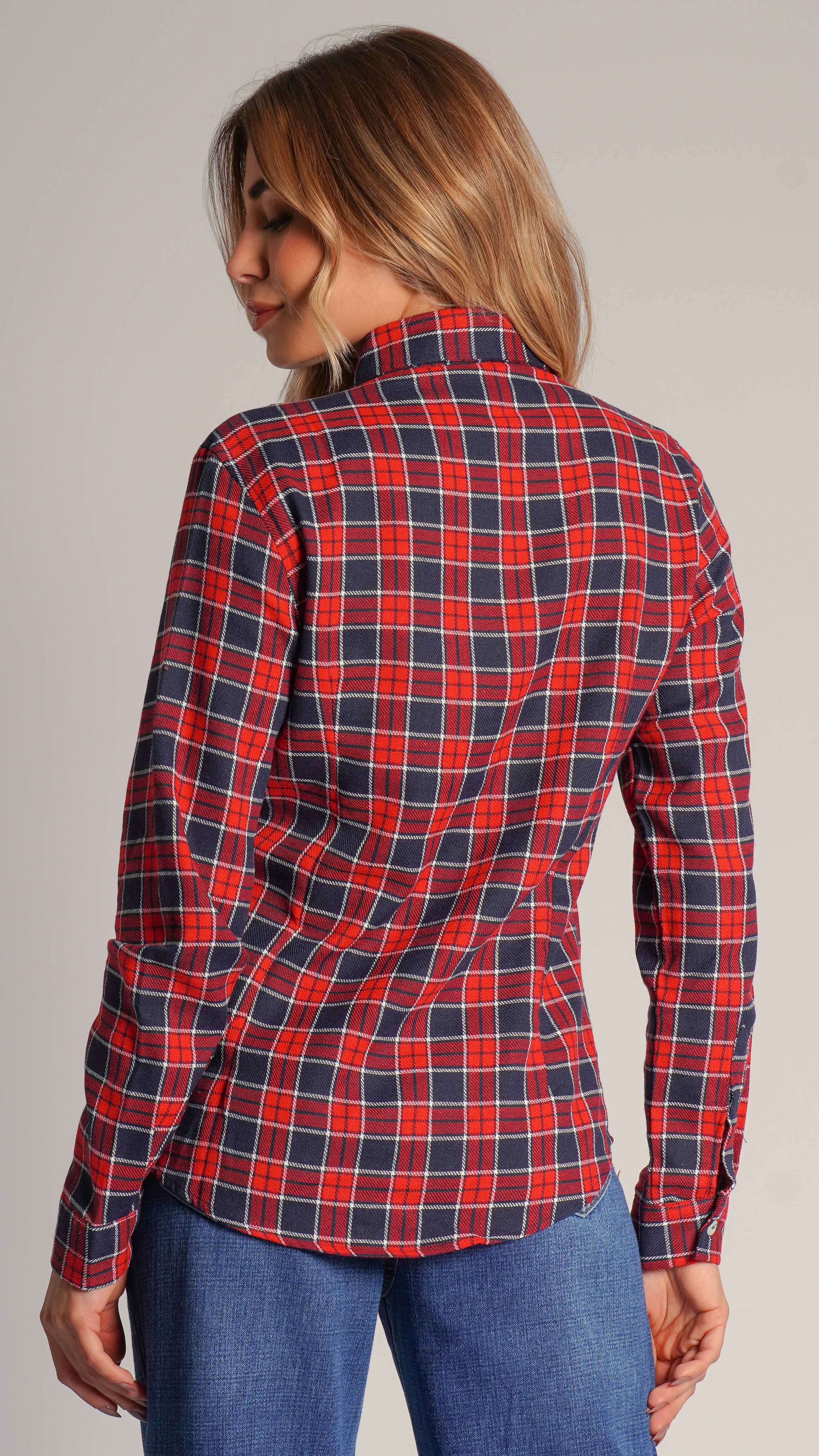 Camisa Xadrez - Vermelha