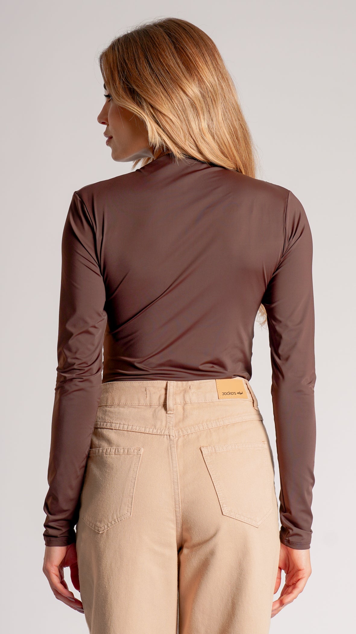 Blusa Manga Longa Premium - Marrom