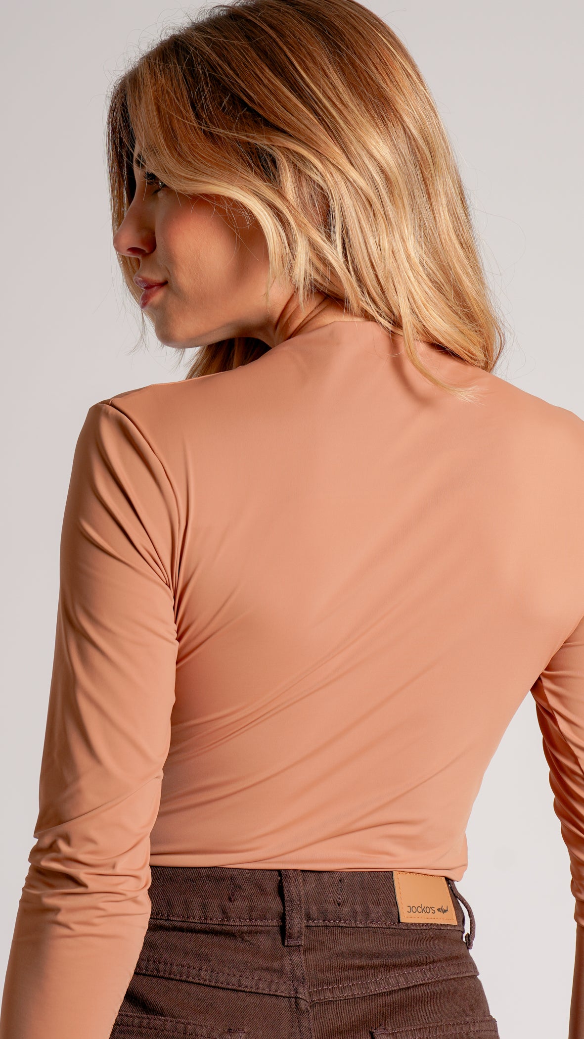 Blusa Manga Longa Premium - Nude