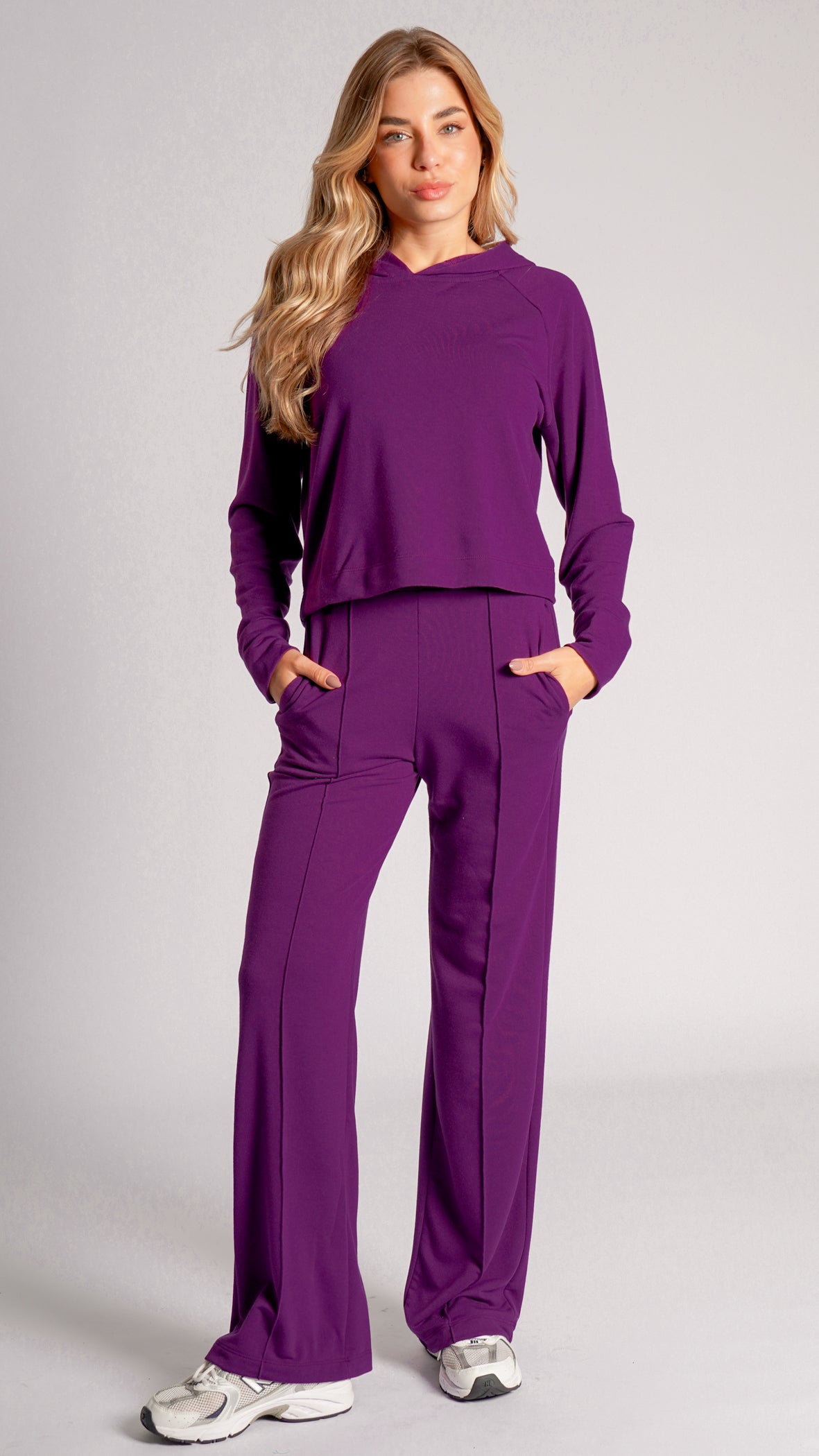 Conjunto Moletinho Premium - Roxo