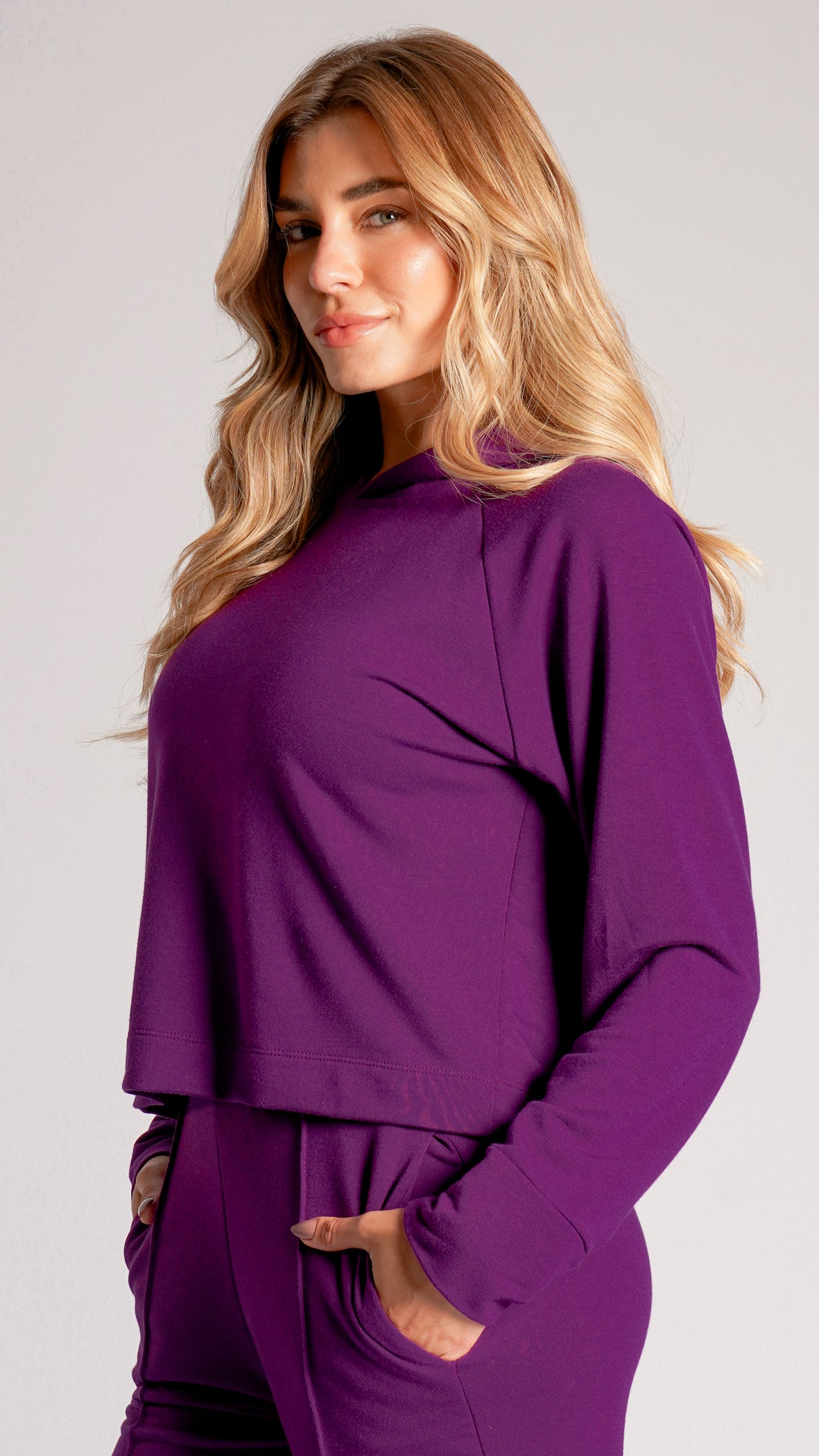 Conjunto Moletinho Premium - Roxo