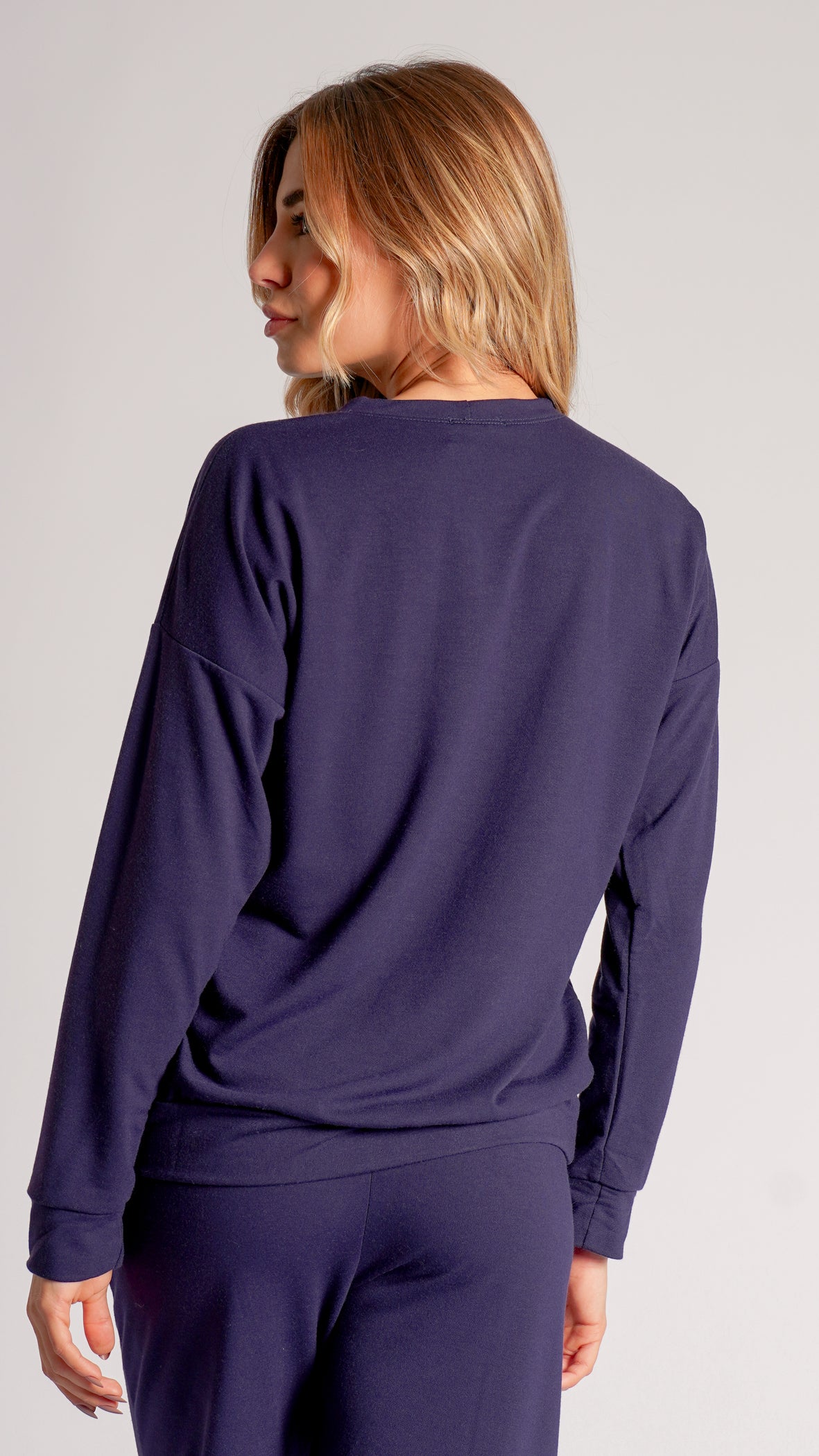 Blusa Moletinho Premium - Azul Marinho