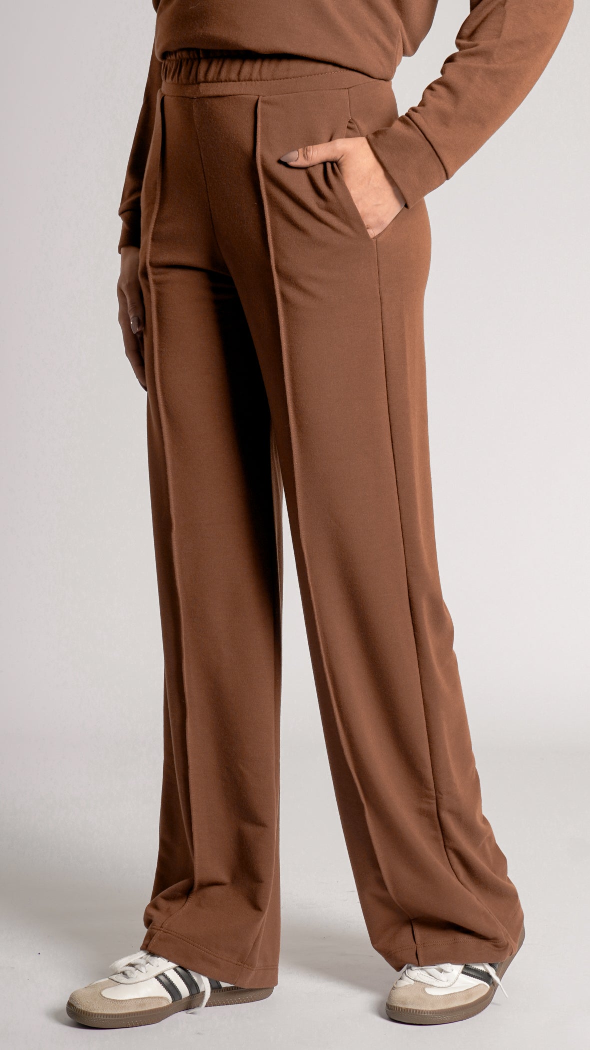 Calça Moletinho Premium - Marrom
