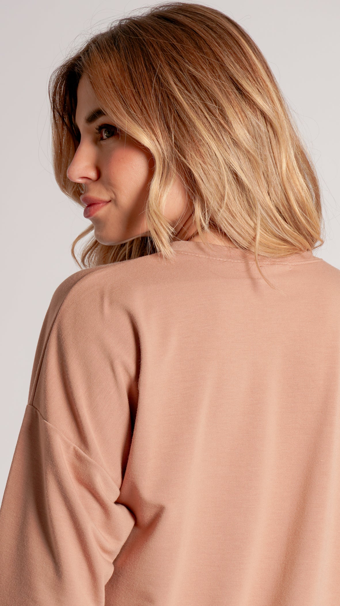 Blusa Moletinho Premium - Nude