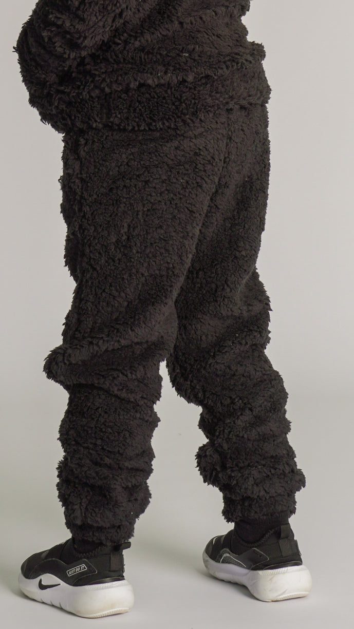 Calça Sherpa Kids Unissex - Preta
