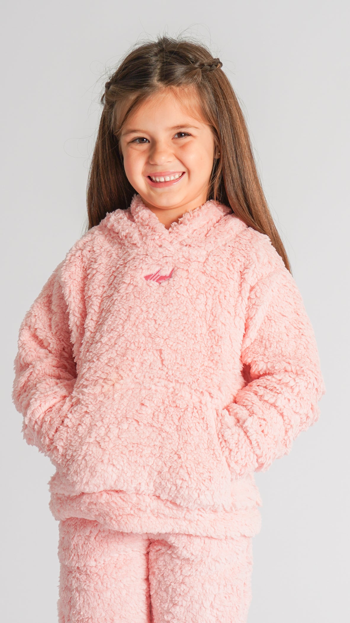 Canguru Sherpa Kids - Rosa
