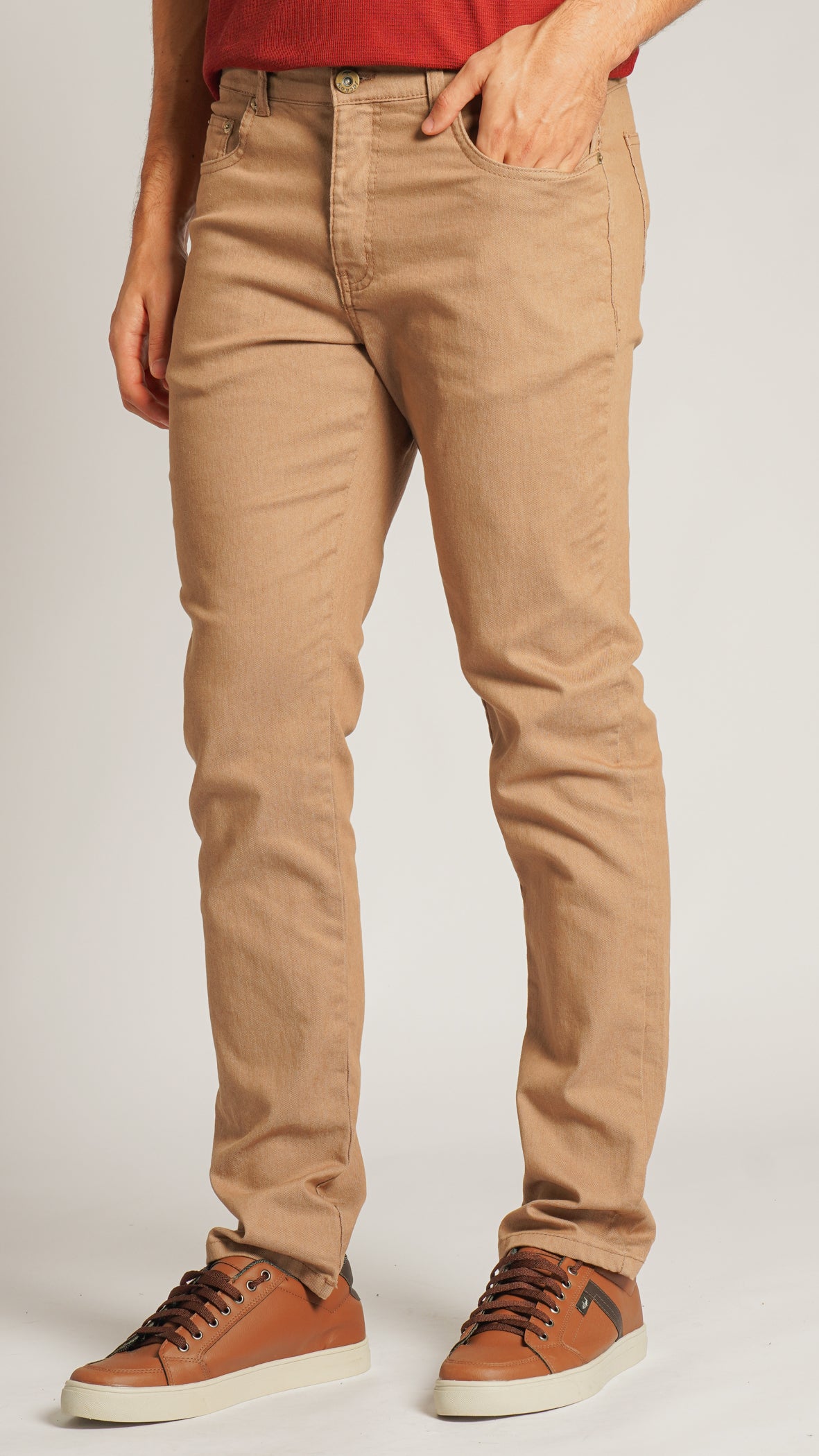 Calça Sarja Tulum - Caqui