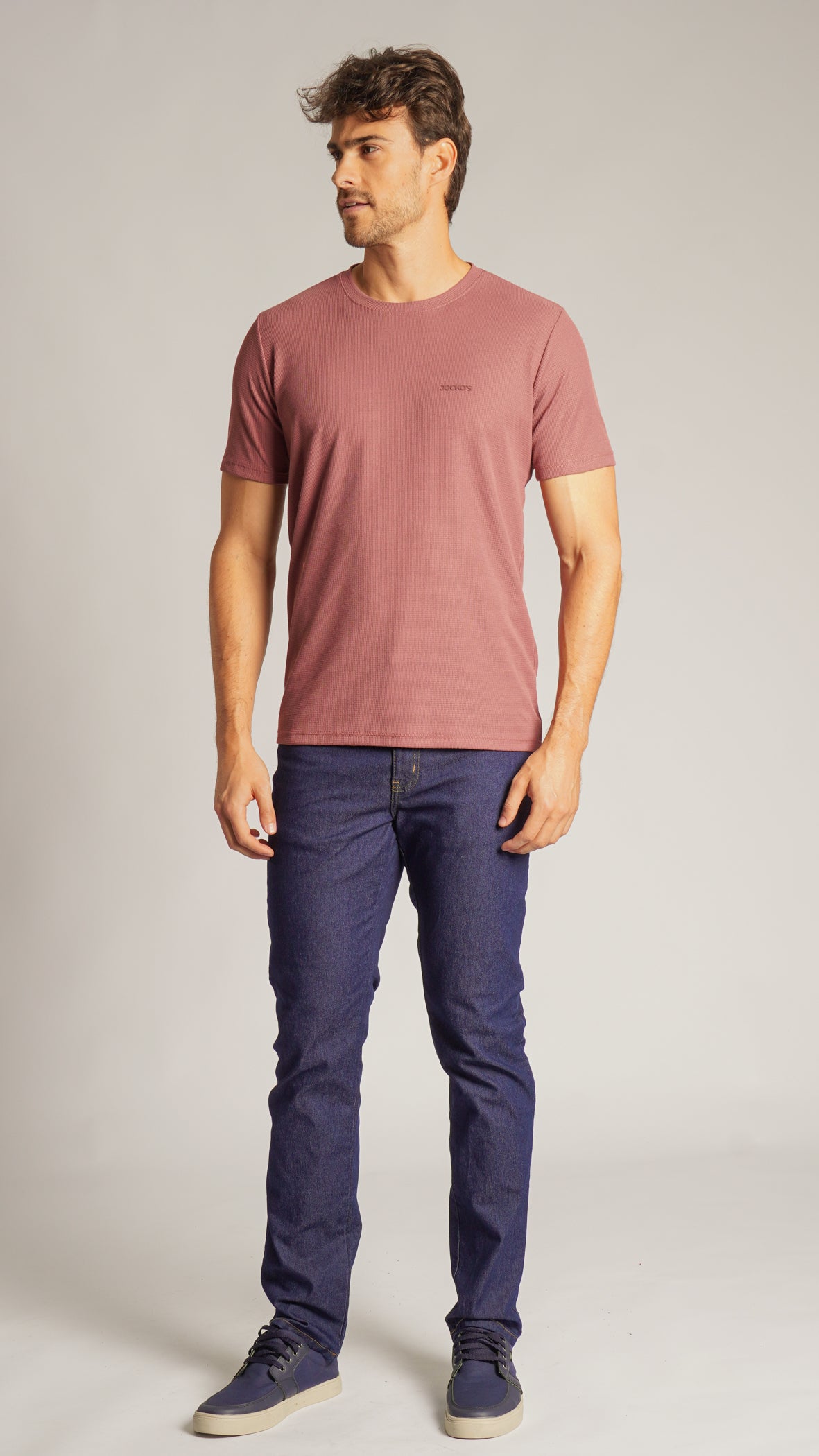 Camiseta Tricô Diamond - Rosê