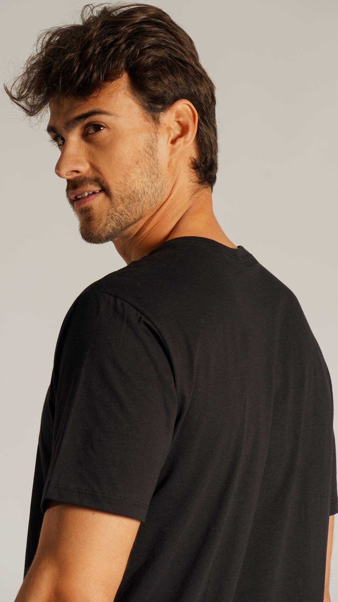 Camiseta Estampada Better - Preta