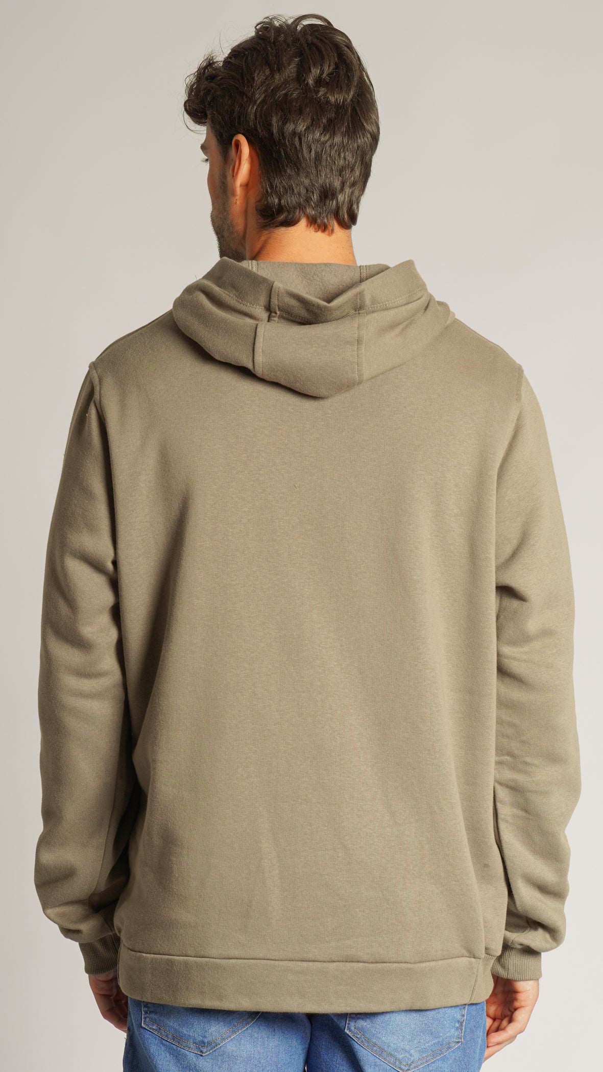 Moletom Canguru Premium Believe - Caqui