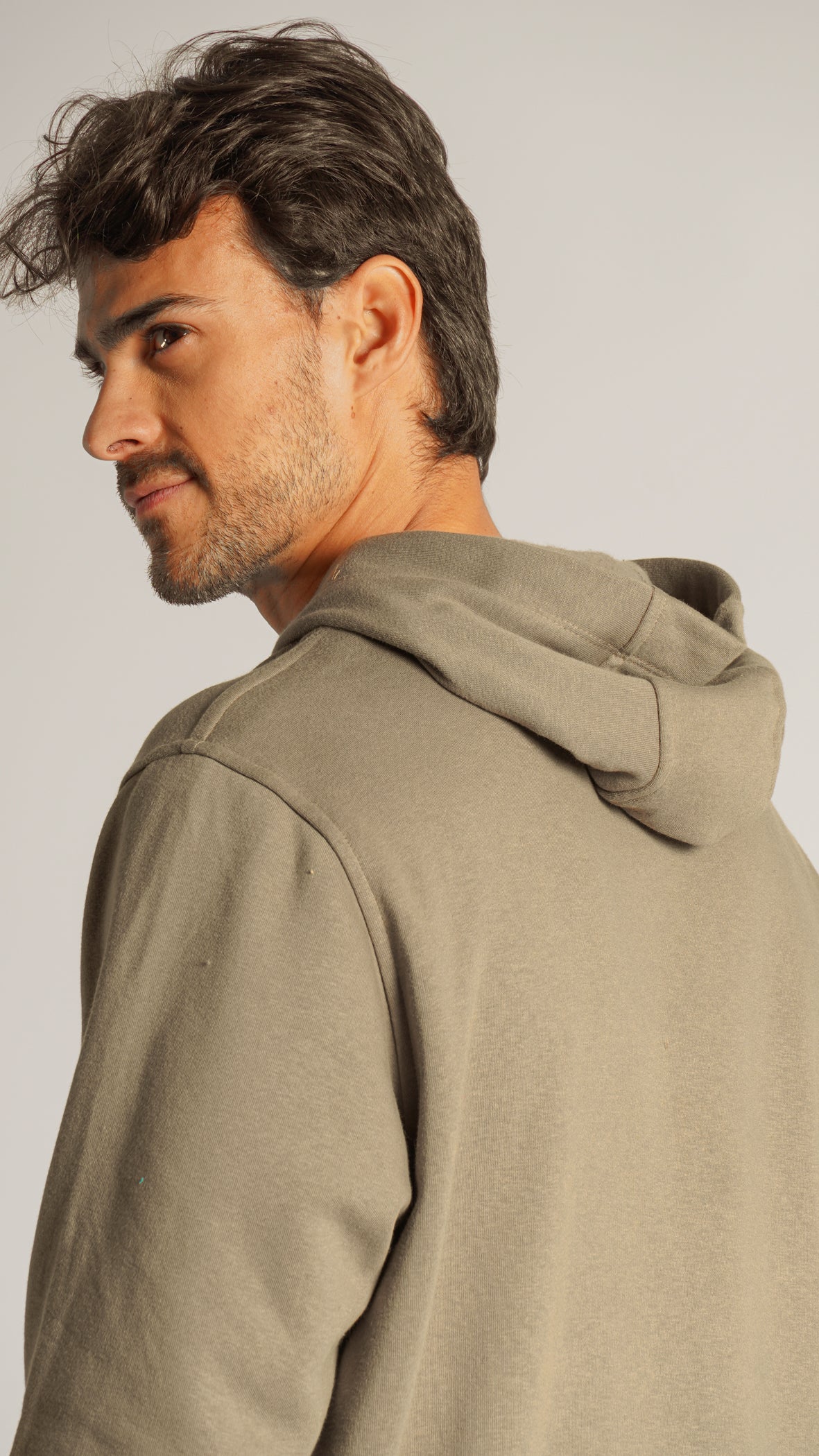 Moletom Canguru Premium Believe - Caqui