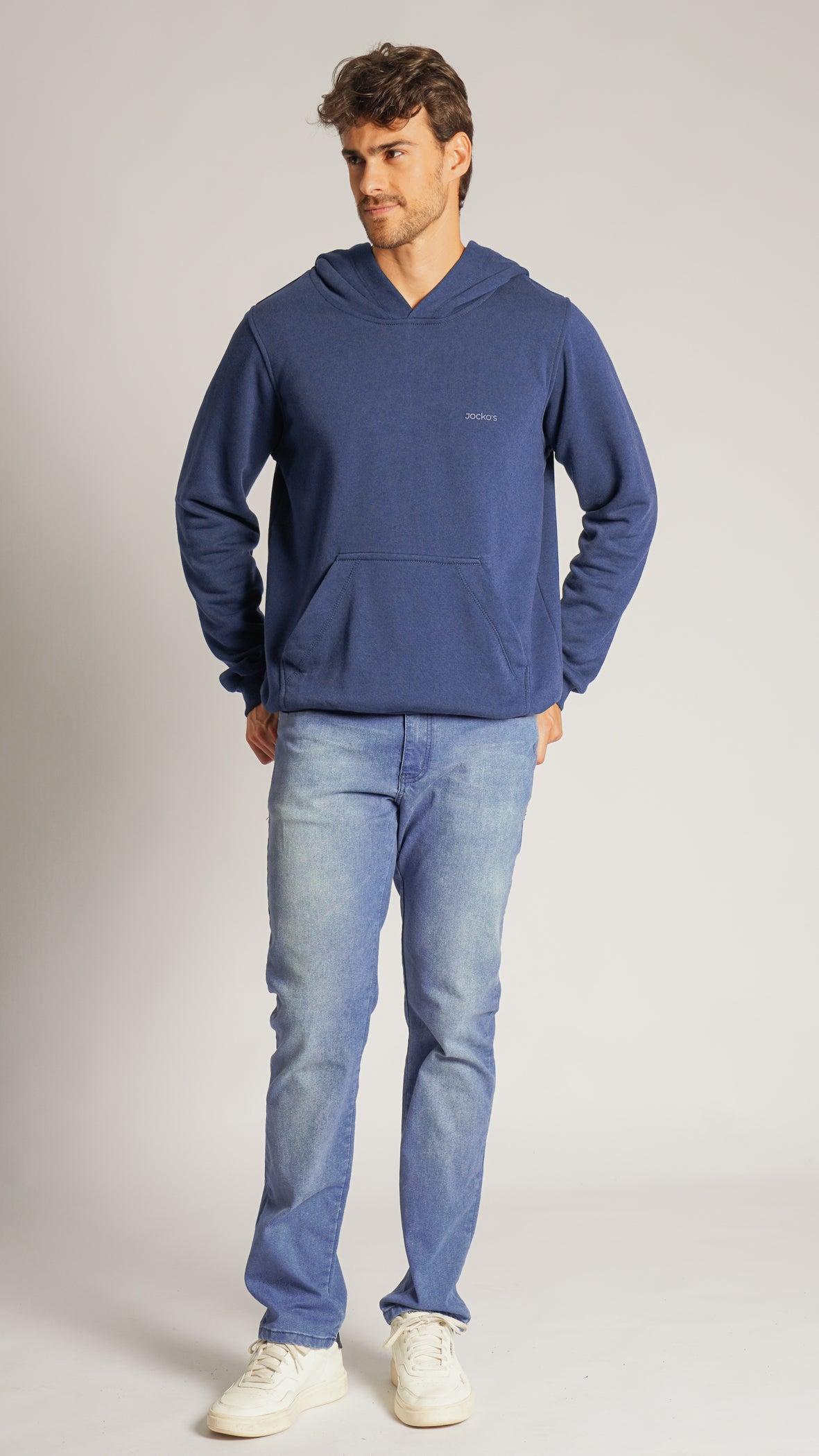 Moletom Canguru Premium Jocko's - Azul Marinho
