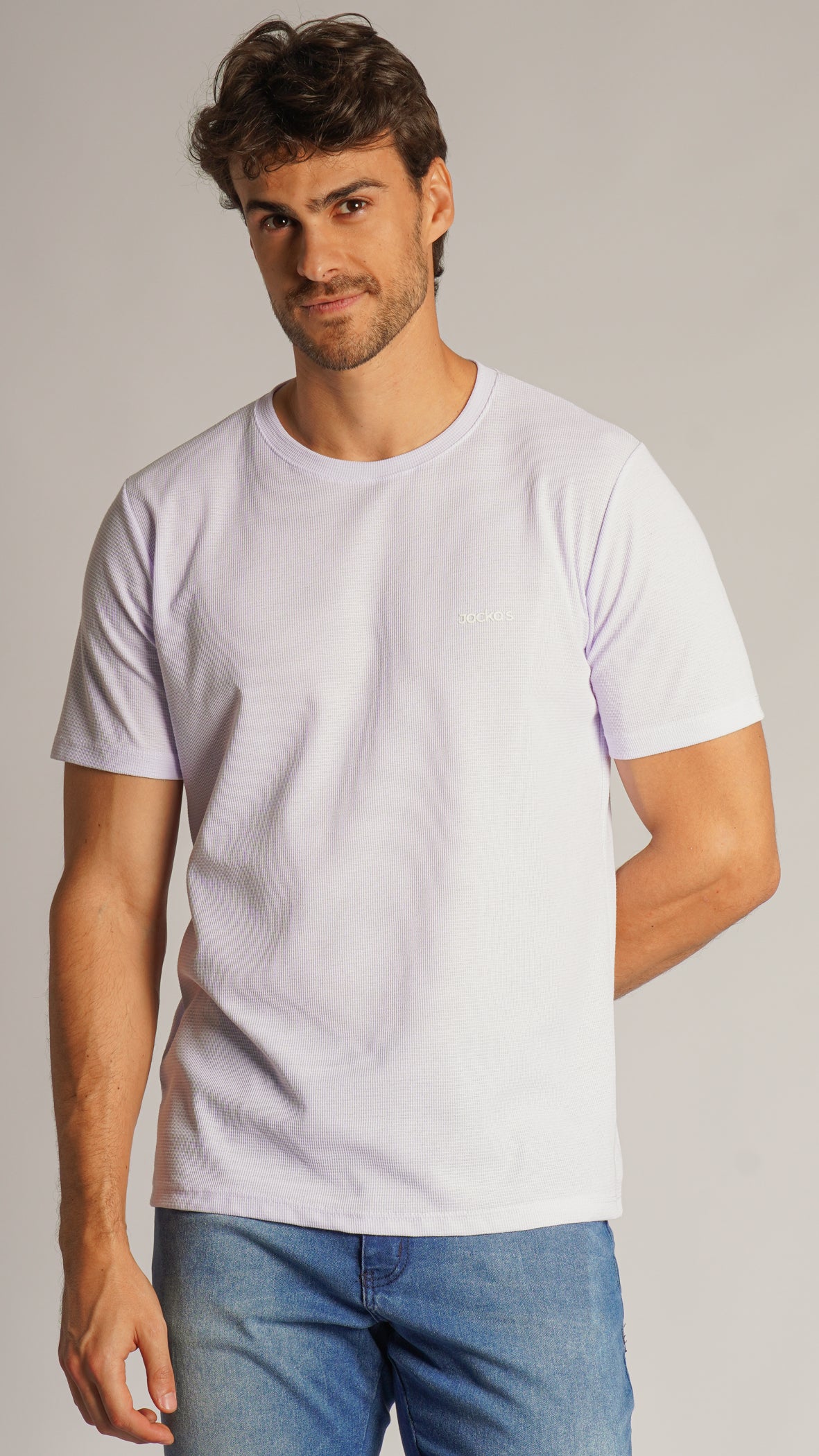 Camiseta Tricô Diamond - Branca