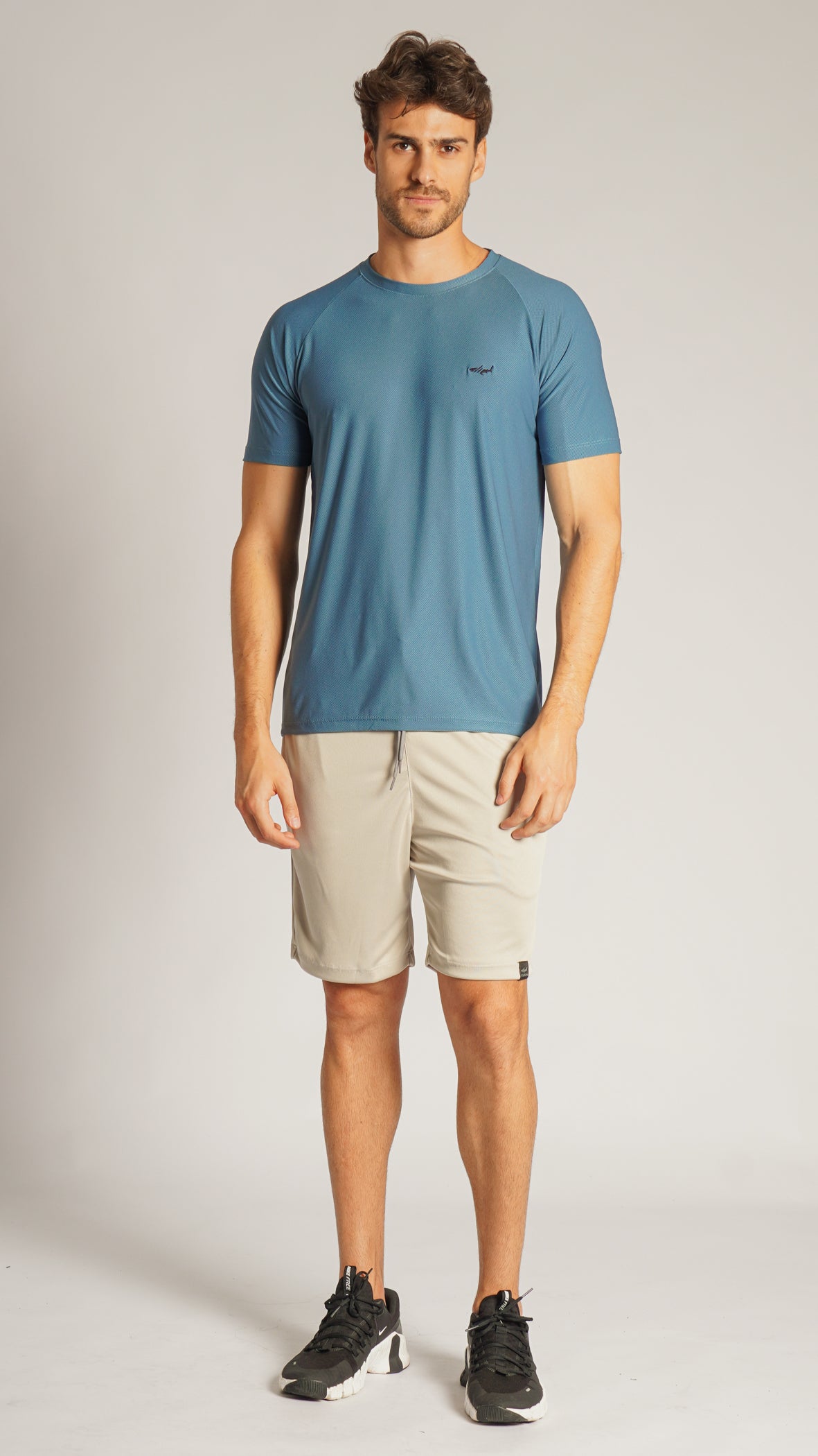 Camiseta Slim Dry Fit - Azul
