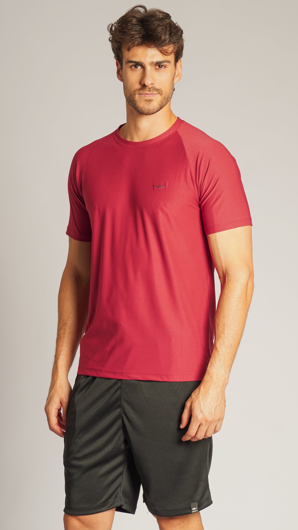 Camiseta Slim Dry Fit - Bordô