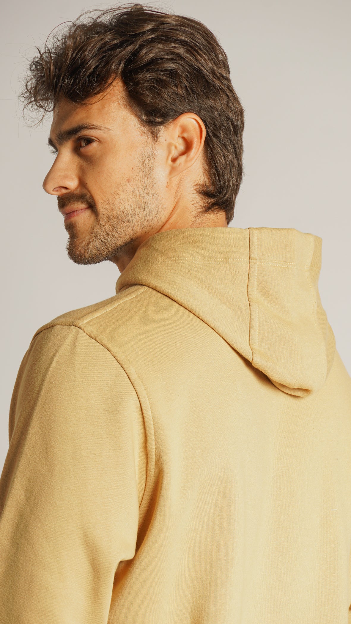 Moletom Canguru Premium New York - Ocre