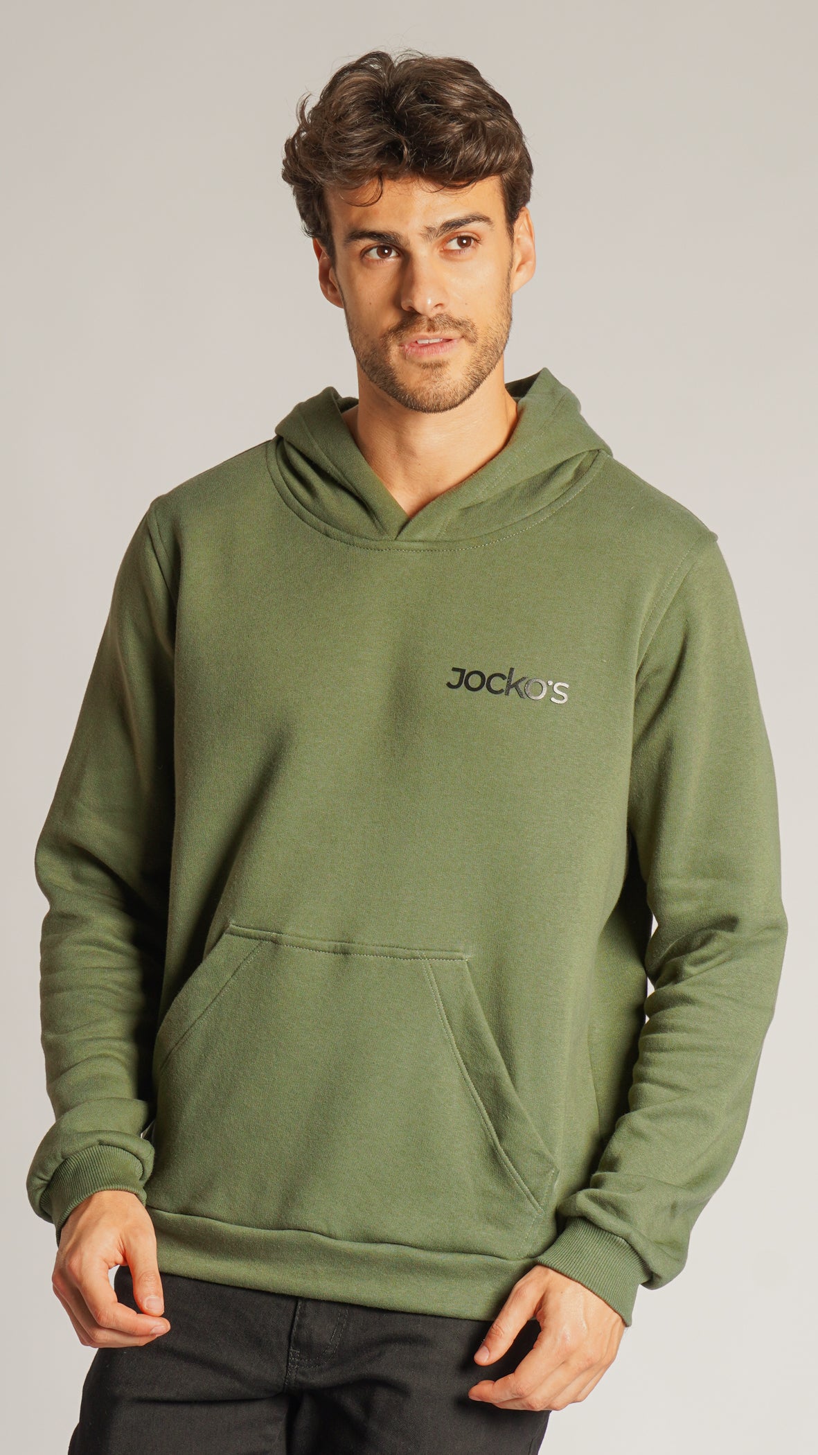 Moletom Canguru Premium Jocko's - Verde Militar