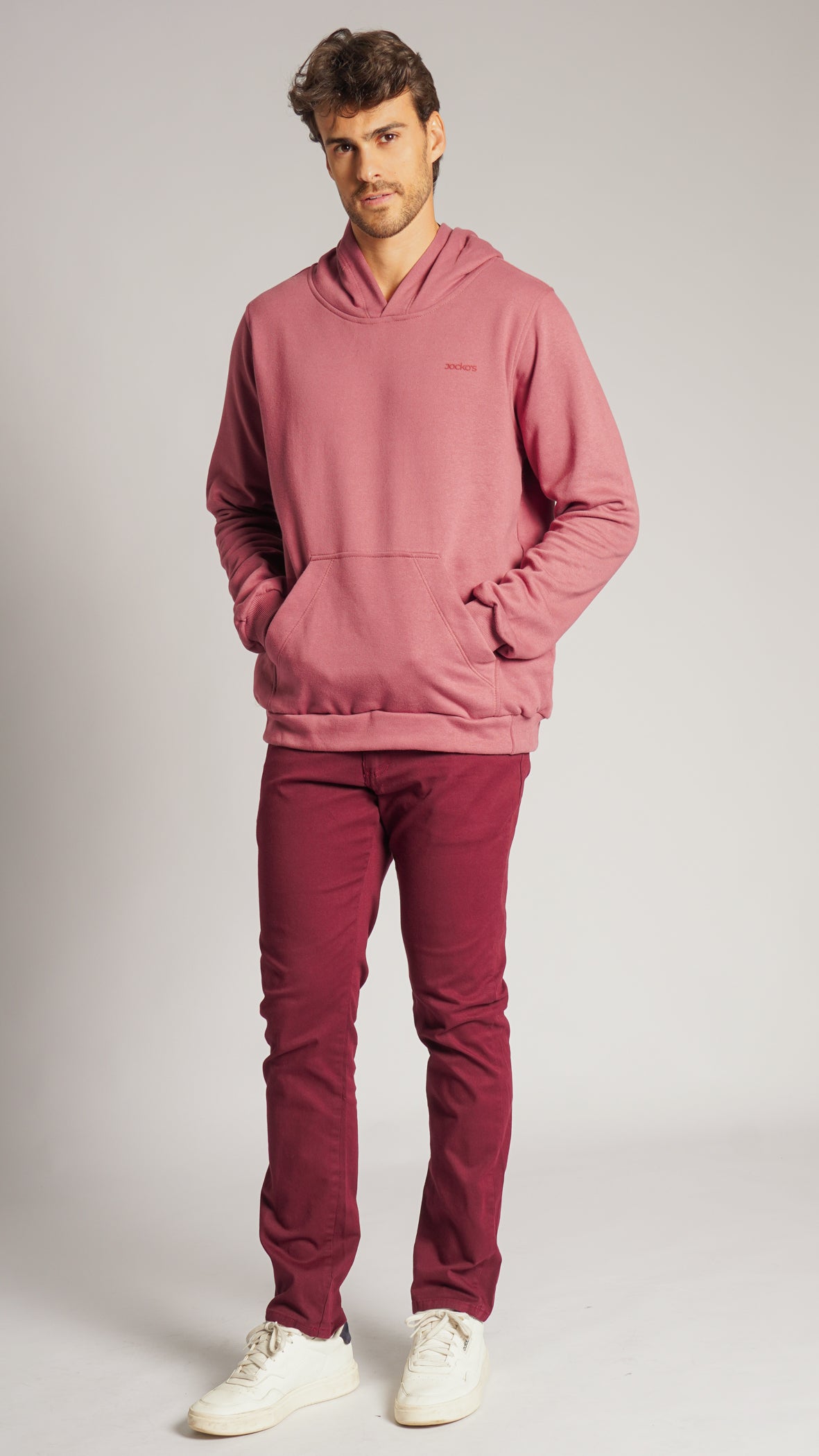 Moletom Canguru Premium - Rosa